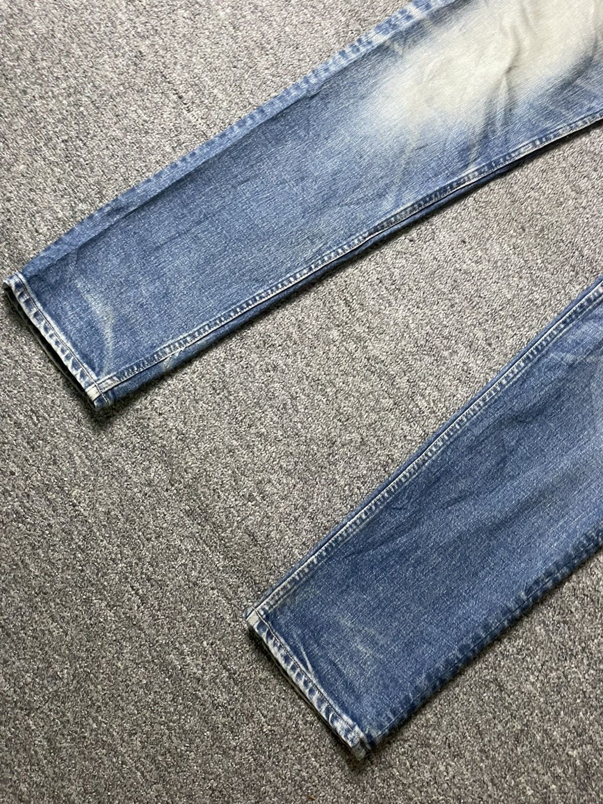 United Arrows × Vintage United Arrows x Beauty Youth Distressed Denim Jeans (117) Size US 35 - 2 Thumbnail