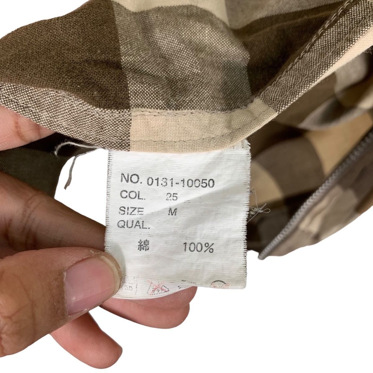 Japanese Brand BEARSURFBOARDS Checked Collared Jacket #0388-C18 Size US M / EU 48-50 / 2 - 19 Thumbnail