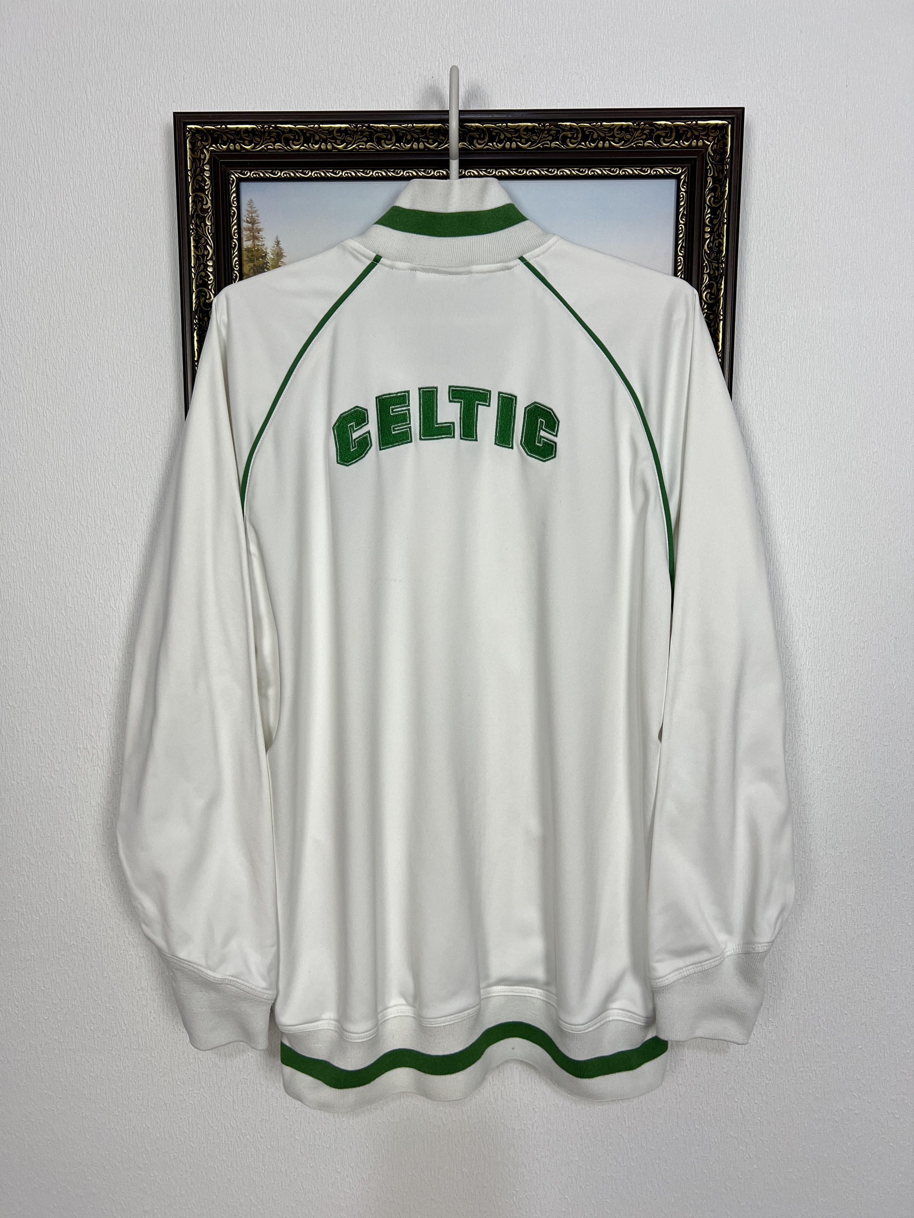 Umbro Vintage Celtic Football Jacket Soccer Track Top Zip Rare Size US L / EU 52-54 / 3 - 9 Thumbnail