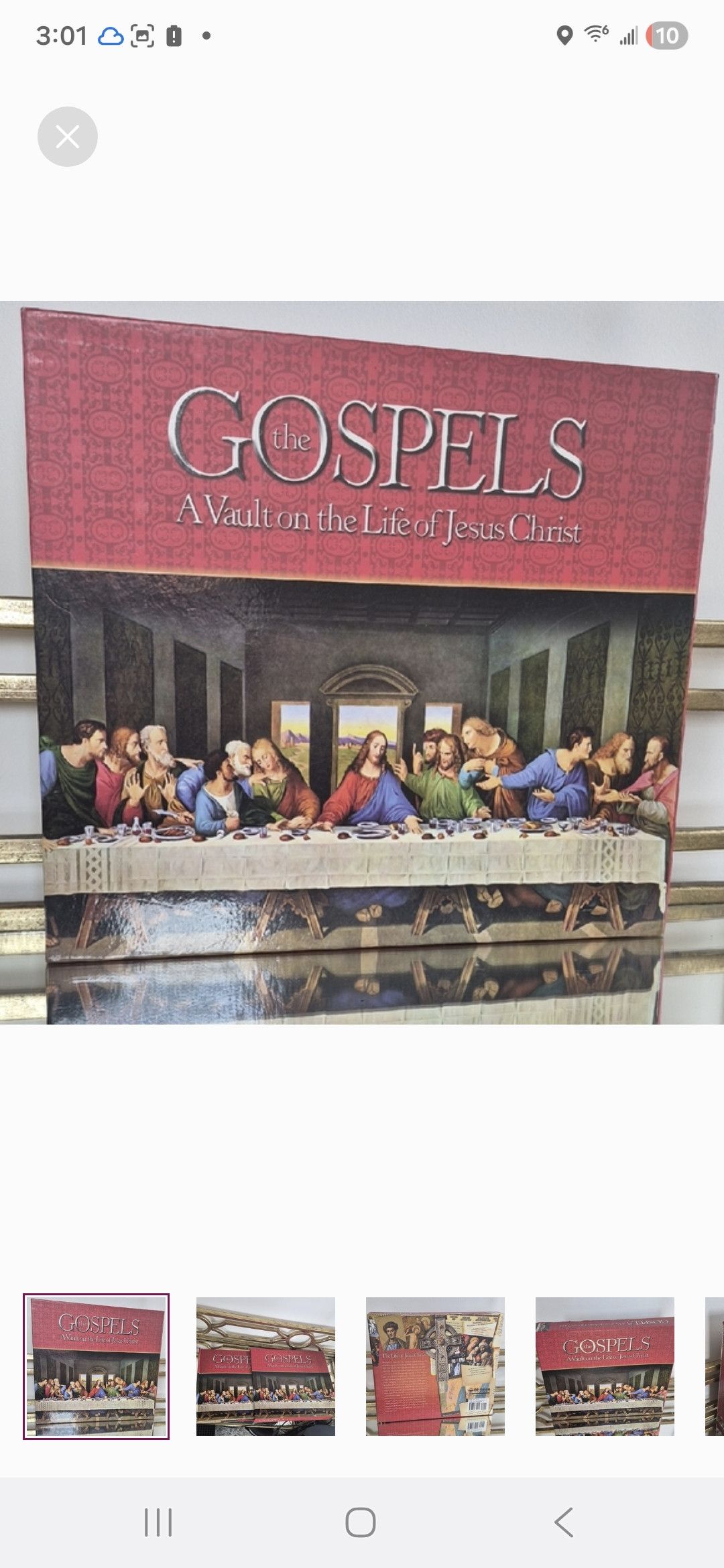 Other The Gospels-A Vault on the Life of Jesus Christ Hard Cover. Size ONE SIZE - 1 Thumbnail