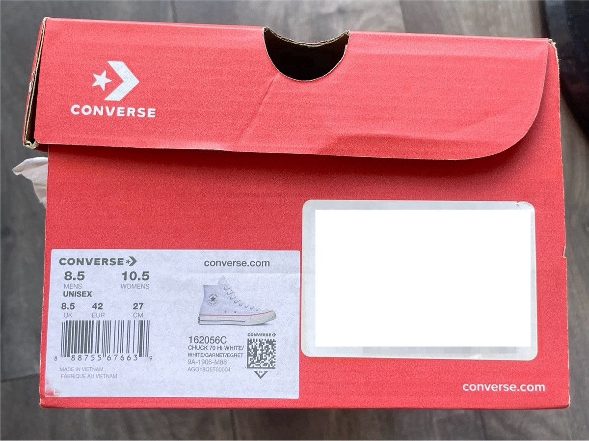 Converse × Market New 8.5 Market WHITE Chuck 70 Hi RARE Sneaker Size US 8.5 / EU 41-42 - 9 Thumbnail