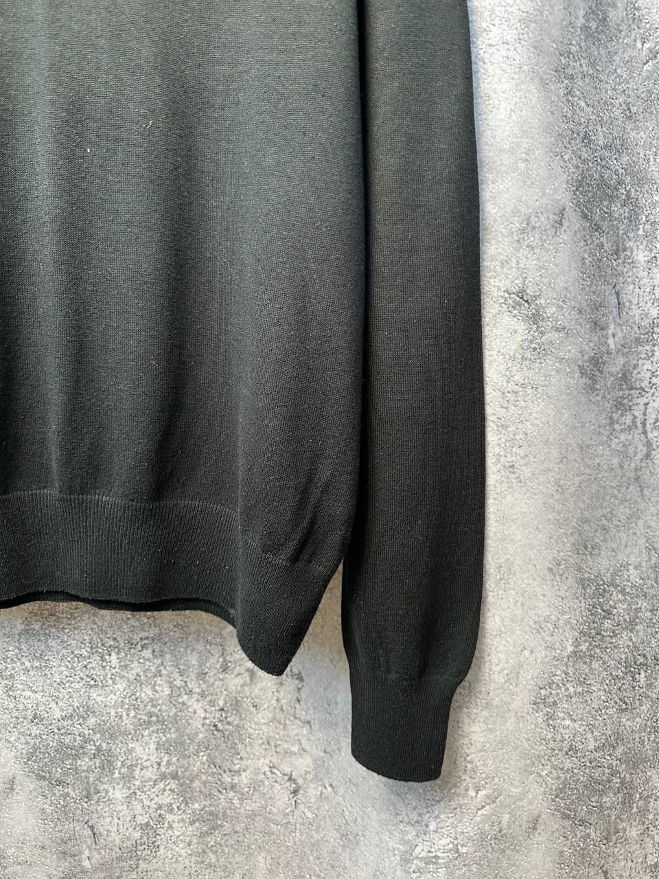 Polo Ralph Lauren × Vintage Polo Ralph Lauren Vintage V-Neck Sweater Black Men's Size M Size US M / EU 48-50 / 2 - 9 Thumbnail