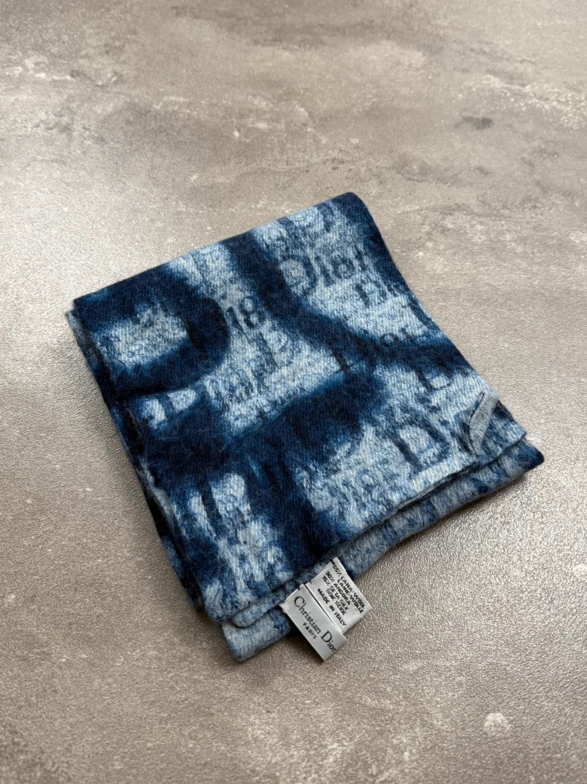Dior Christian Dior scarf vintage laine wool luxury monogram Size ONE SIZE - 7 Thumbnail