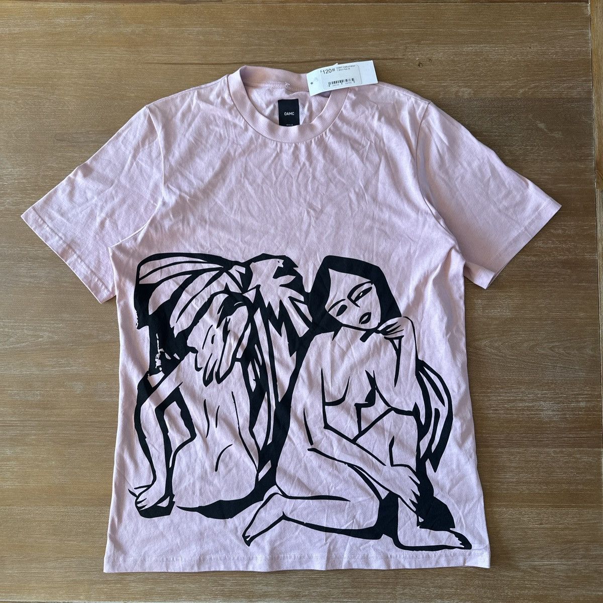 OAMC OAMC Hallucination T-Shirt Pink, Size Medium, Brand New Size US M / EU 48-50 / 2 - 1 Thumbnail