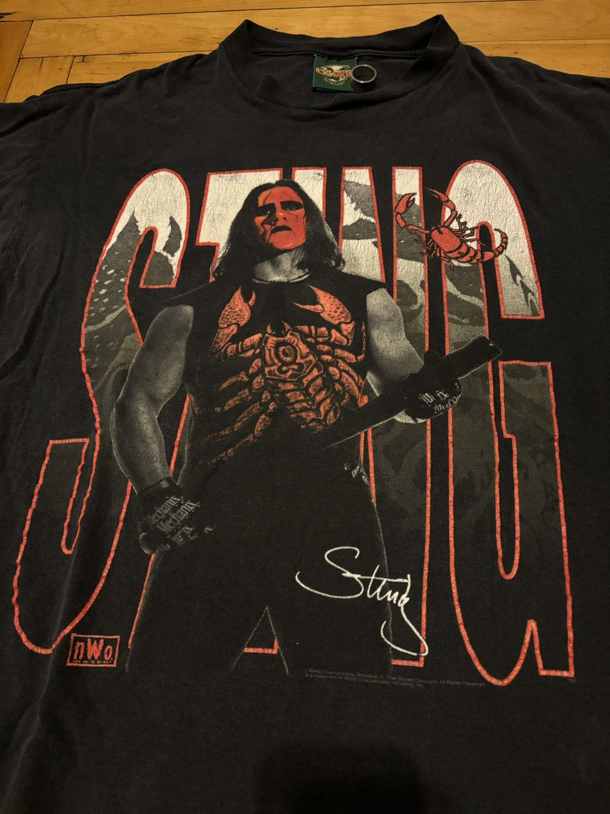 Vintage × WWE 1998 sting shirt Size US L / EU 52-54 / 3 - 2 Thumbnail