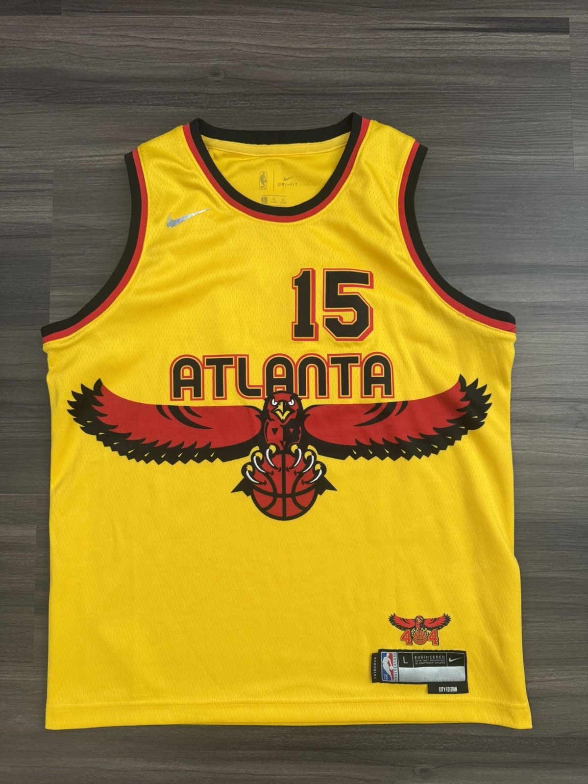Nike YOUTH LARGE Atlata Hawks Clint Capela #15 NBA City Jersey Size US L / EU 52-54 / 3 - 1 Thumbnail