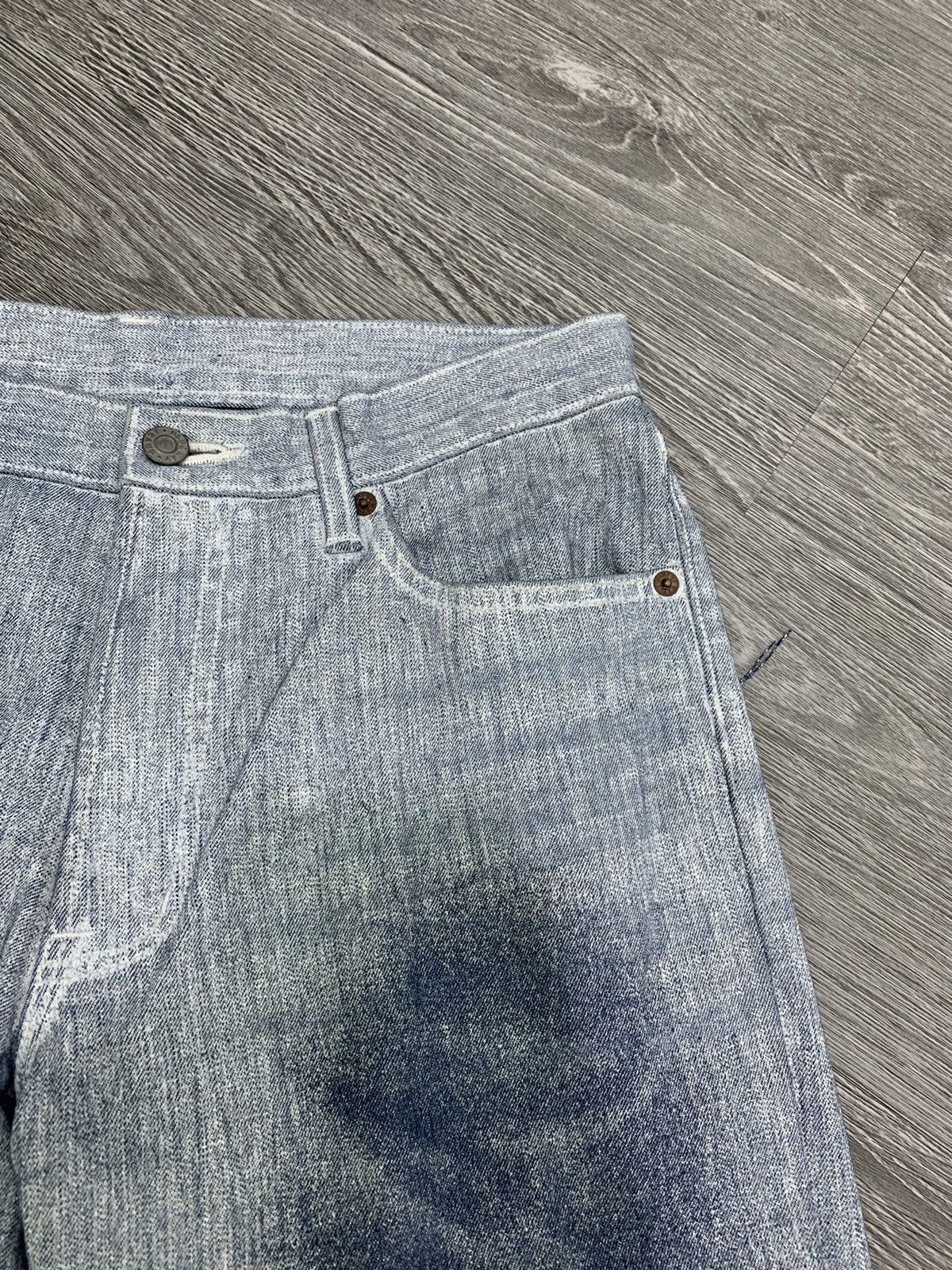 Japanese Brand 🇯🇵Japanese Brand Blue Way Denim Pant🇯🇵 Size US 29 - 3 Thumbnail