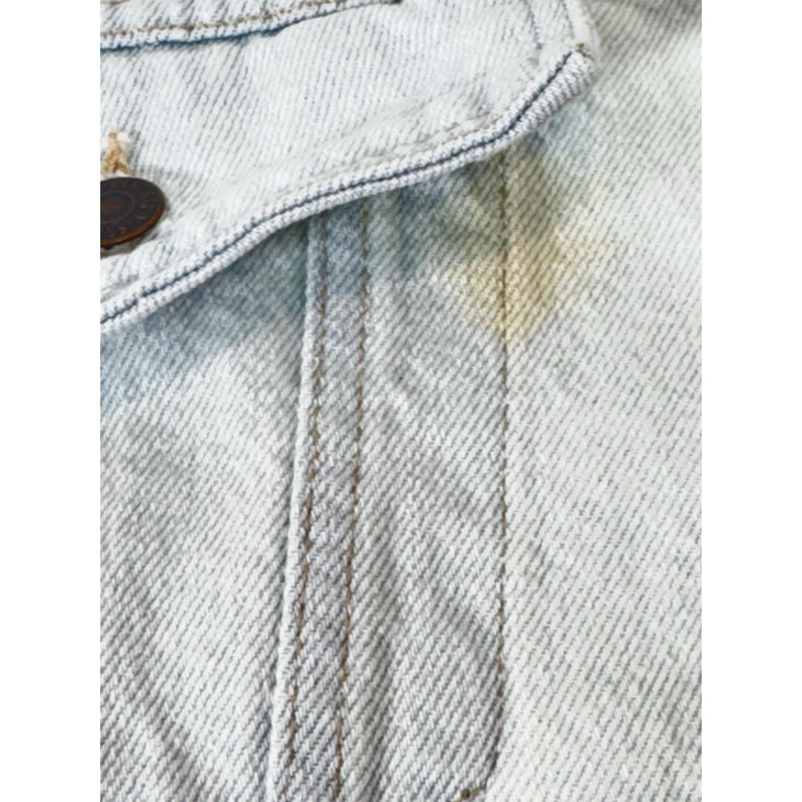 Levi's Vintage Levi’s Trucker Denim Jacket Size XXL White Wash USA Size US XXL / EU 58 / 5 - 7 Thumbnail