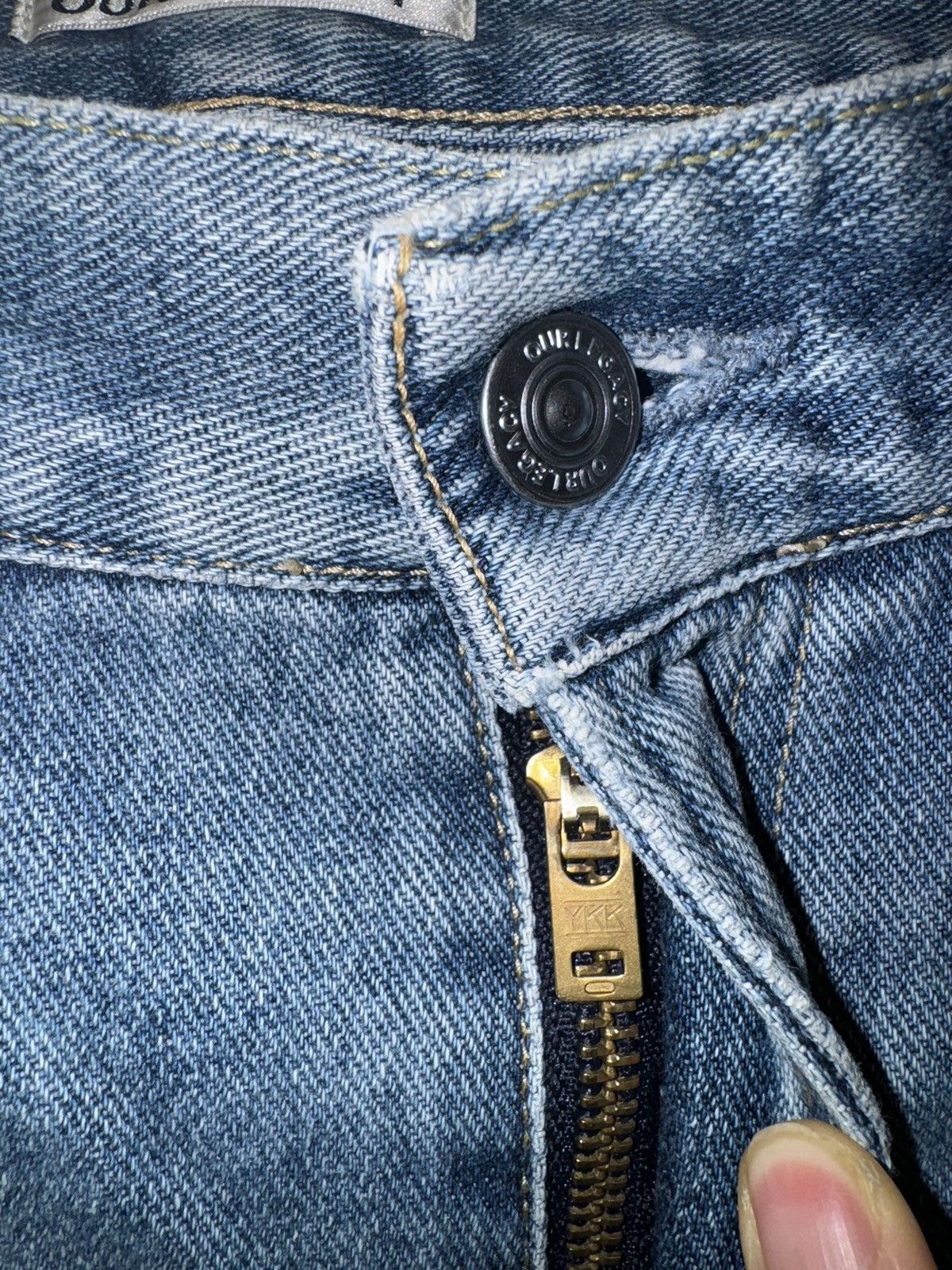 Designer Our Legacy second cut jeans denim pants USA pants denim Size US 30 / EU 46 - 4 Thumbnail