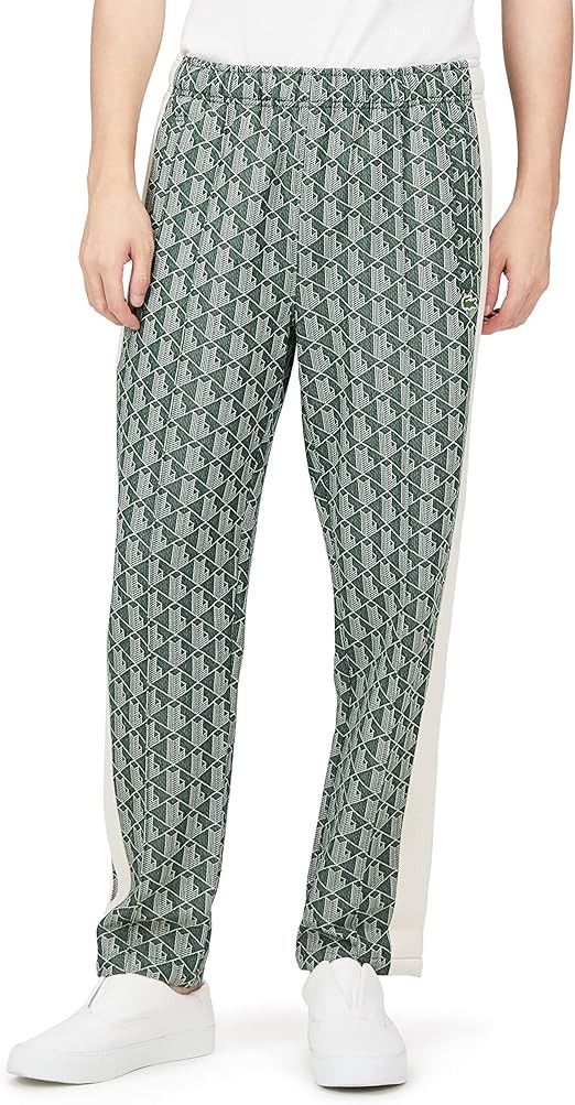Lacoste Lacoste Monogram Track Pants Tapered - Size L Size US 34 / EU 50 - 2 Thumbnail