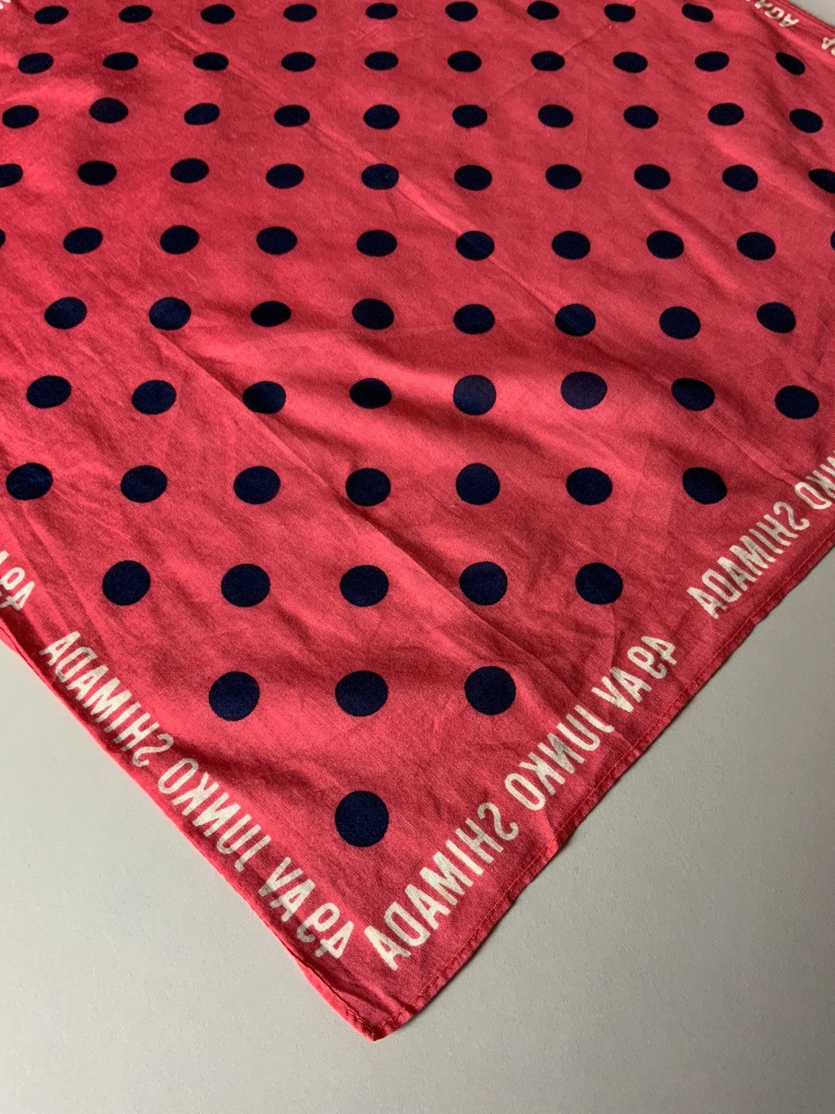 Japanese Brand 49 AV Junko Shimada Polkadot Bandana Size ONE SIZE - 10 Thumbnail