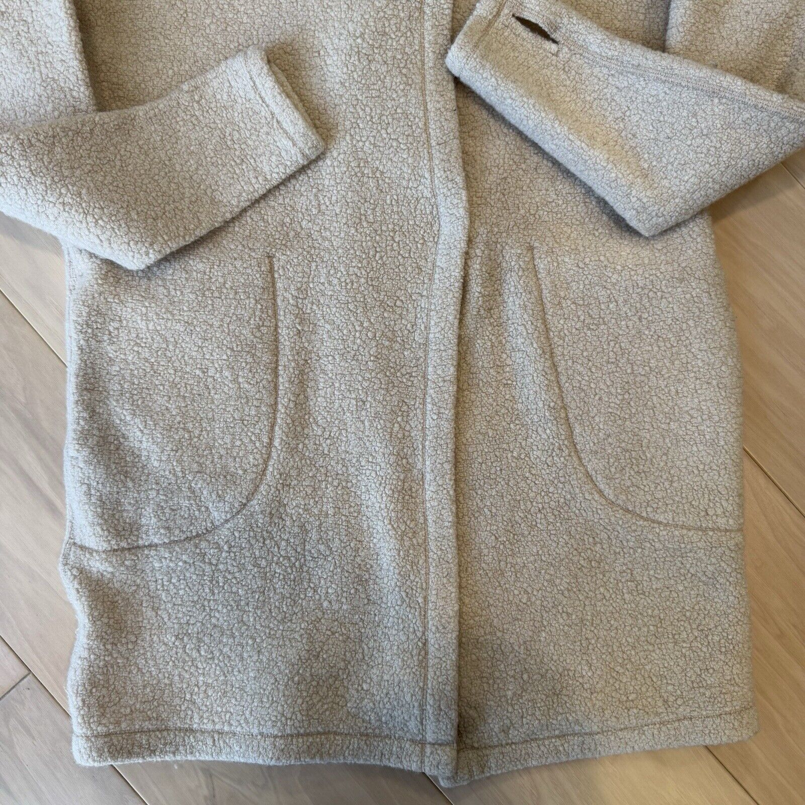Lululemon Lululemon Sincerely Sherpa Wrap Women's S Beige Open Sweater Size S / US 4 / IT 40 - 5 Thumbnail