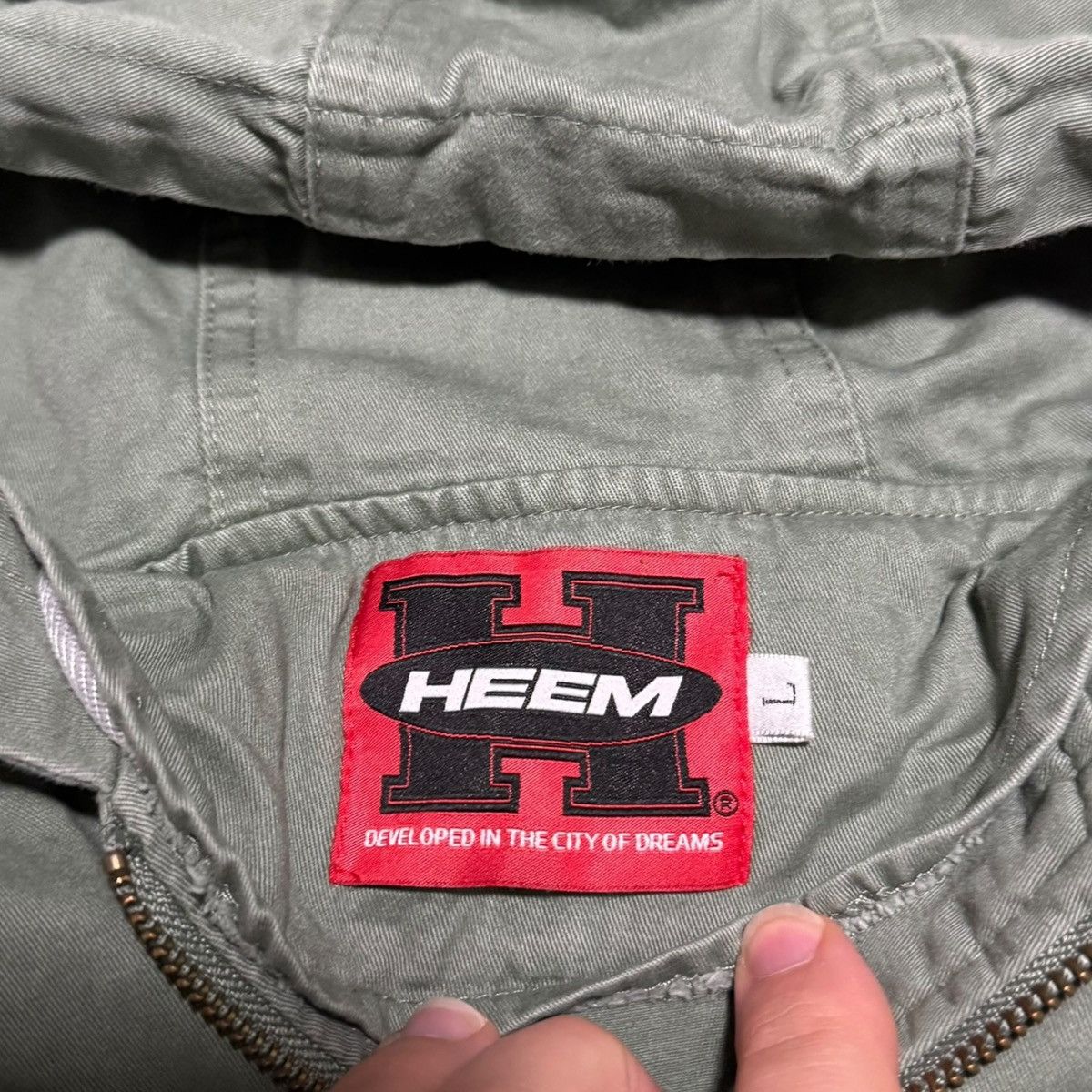 Other HEEM Green Embroidered Full Zip Hooded Jacket Men's Large Size US L / EU 52-54 / 3 - 4 Thumbnail