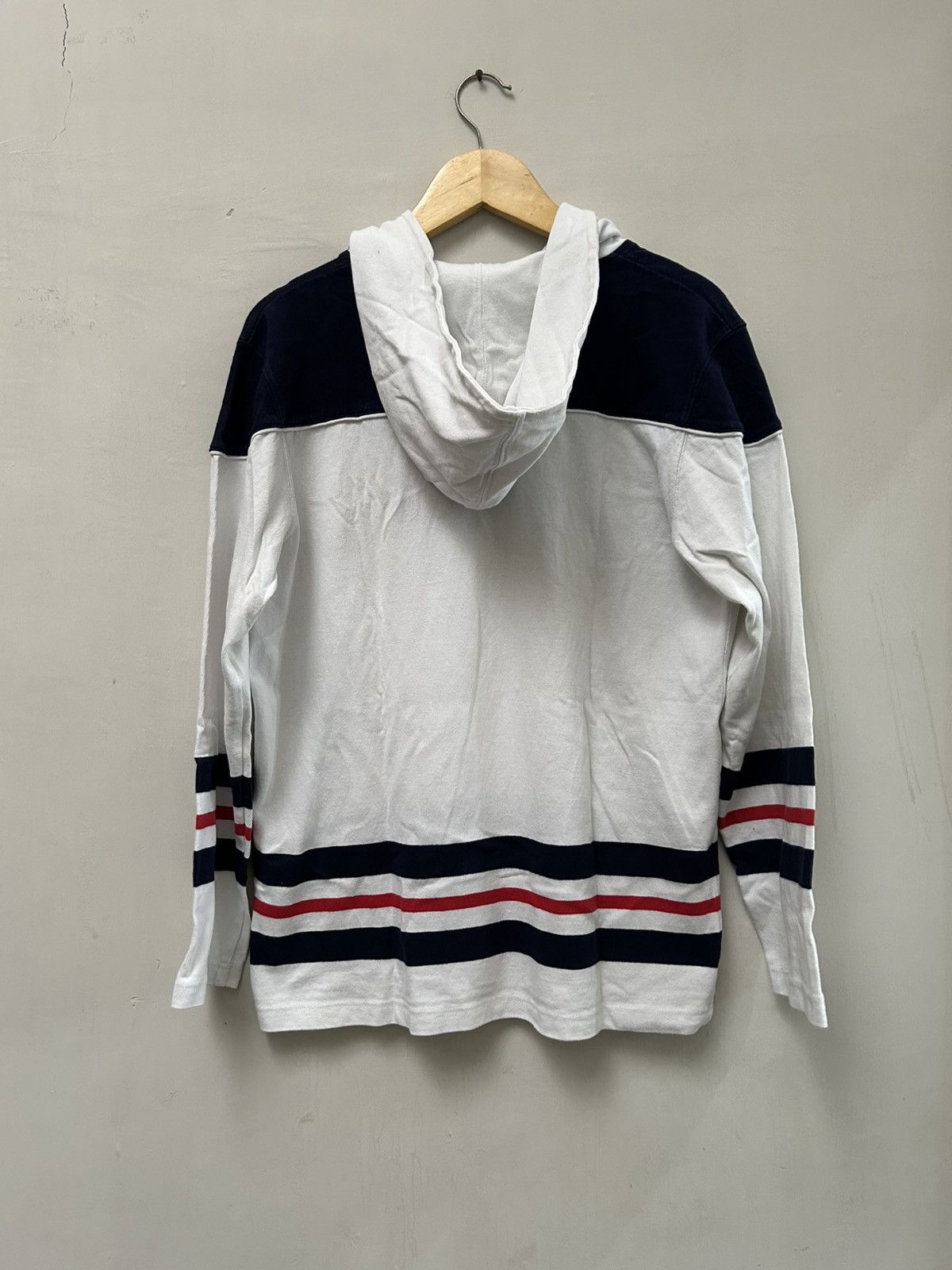 Supreme ❌❌SOLDOUT❌❌Supreme Hooded Hockey Top White SS15 Size US M / EU 48-50 / 2 - 4 Thumbnail