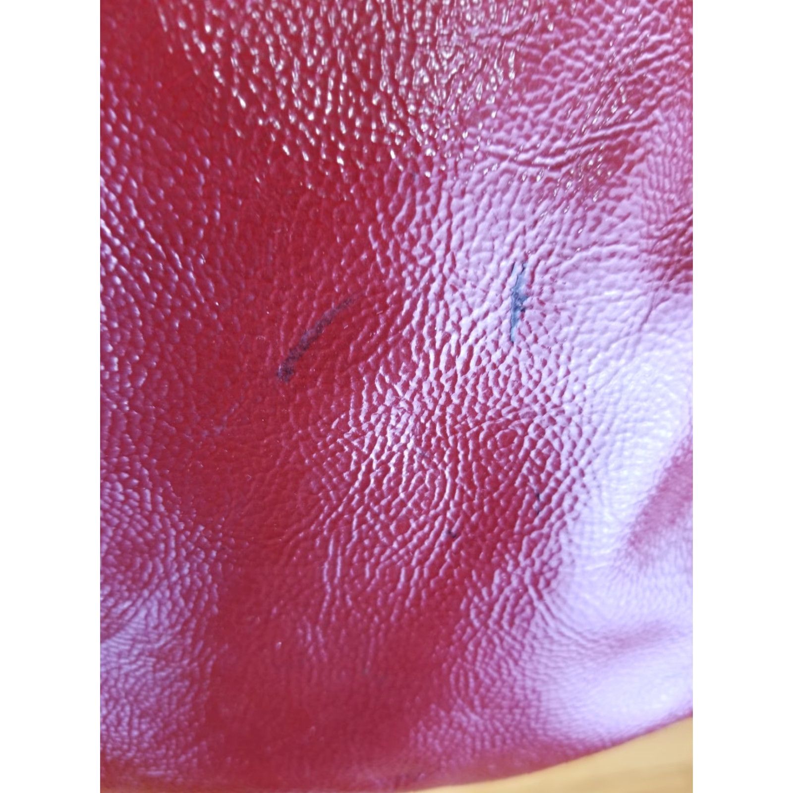 Coach VINTAGE COACH RED LEATHER SHOULDER HAND BAG SZ 13'X9'X4' 12735 Size ONE SIZE - 6 Thumbnail