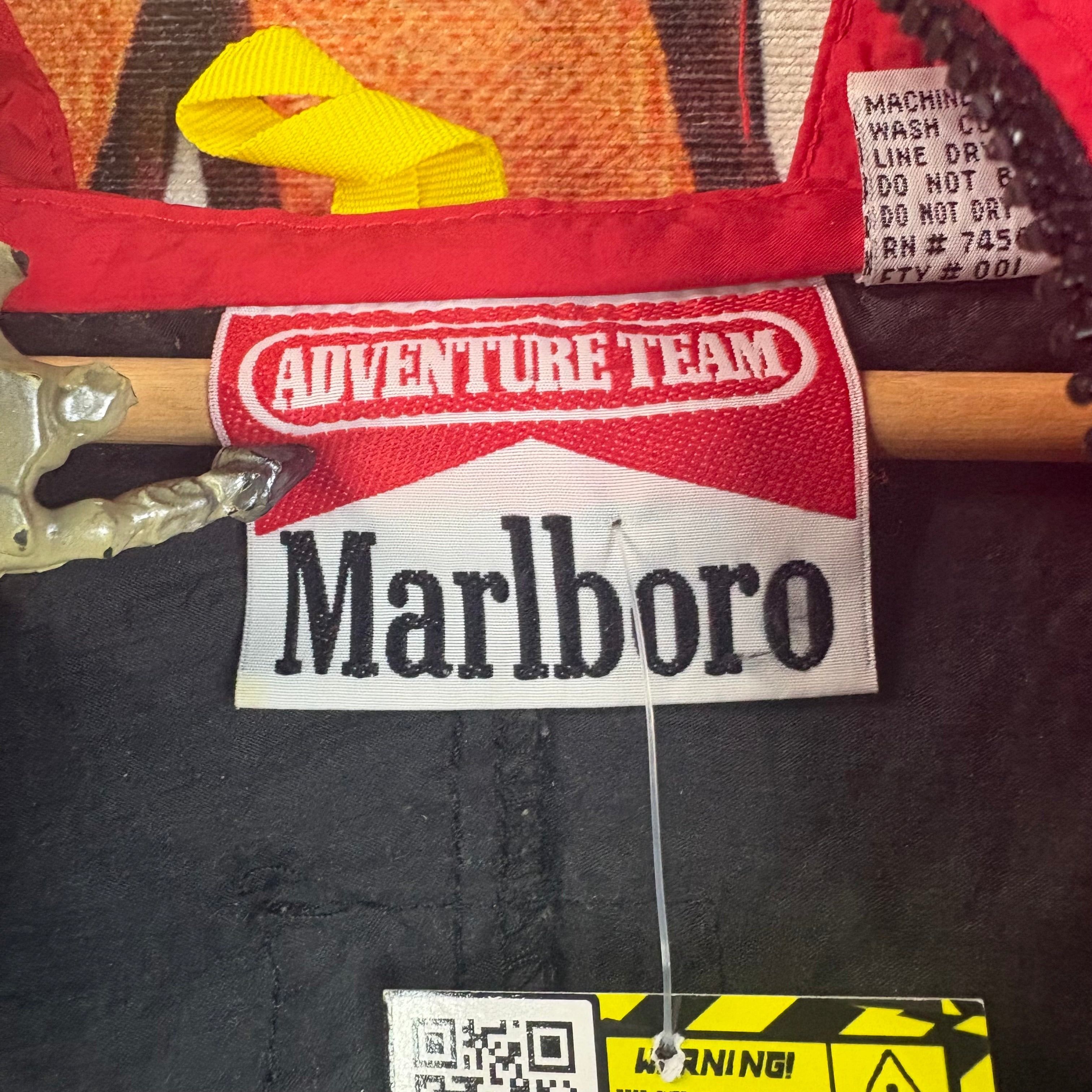 Marlboro Vintage 90s Marlboro Adventure Team Nylon Windbreaker Size US XL / EU 56 / 4 - 2 Thumbnail
