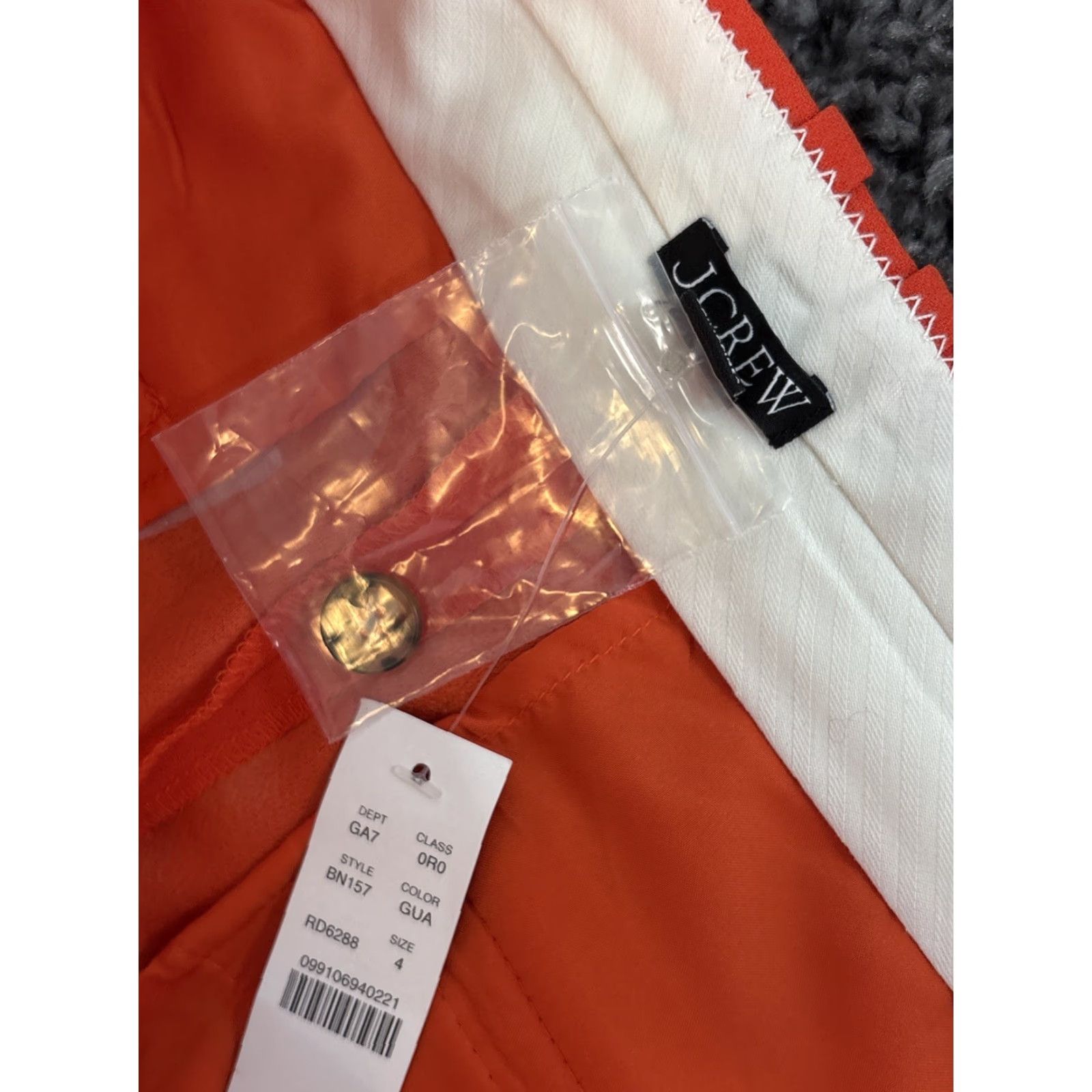 J.Crew NWT J.CREW Pants Womens 4 Dress Pants Orange Preppy 28x30 Regular Boys/Girls? Size 27" / US 4 / IT 40 - 6 Thumbnail