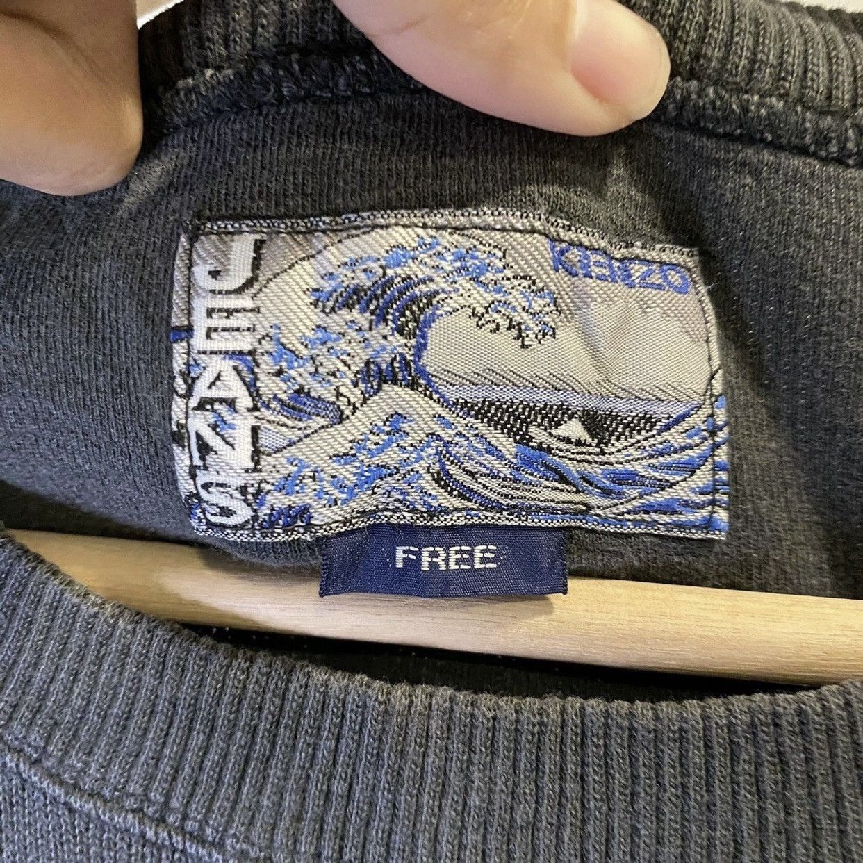 Kenzo × Vintage Rare Kenzo Jeans Embroidery Logo 90's Sweatshirt Size US M / EU 48-50 / 2 - 5 Thumbnail