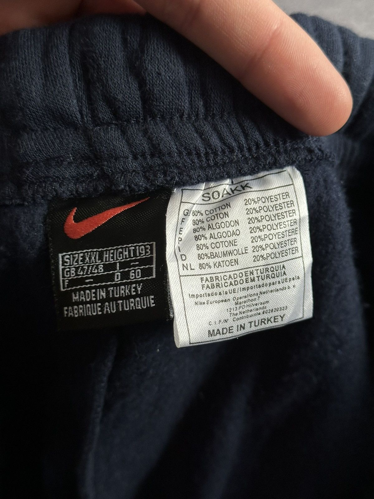 Nike × Vintage 🐜 Nike Vintage Sweatpants Size US 38 / EU 54 - 5 Thumbnail
