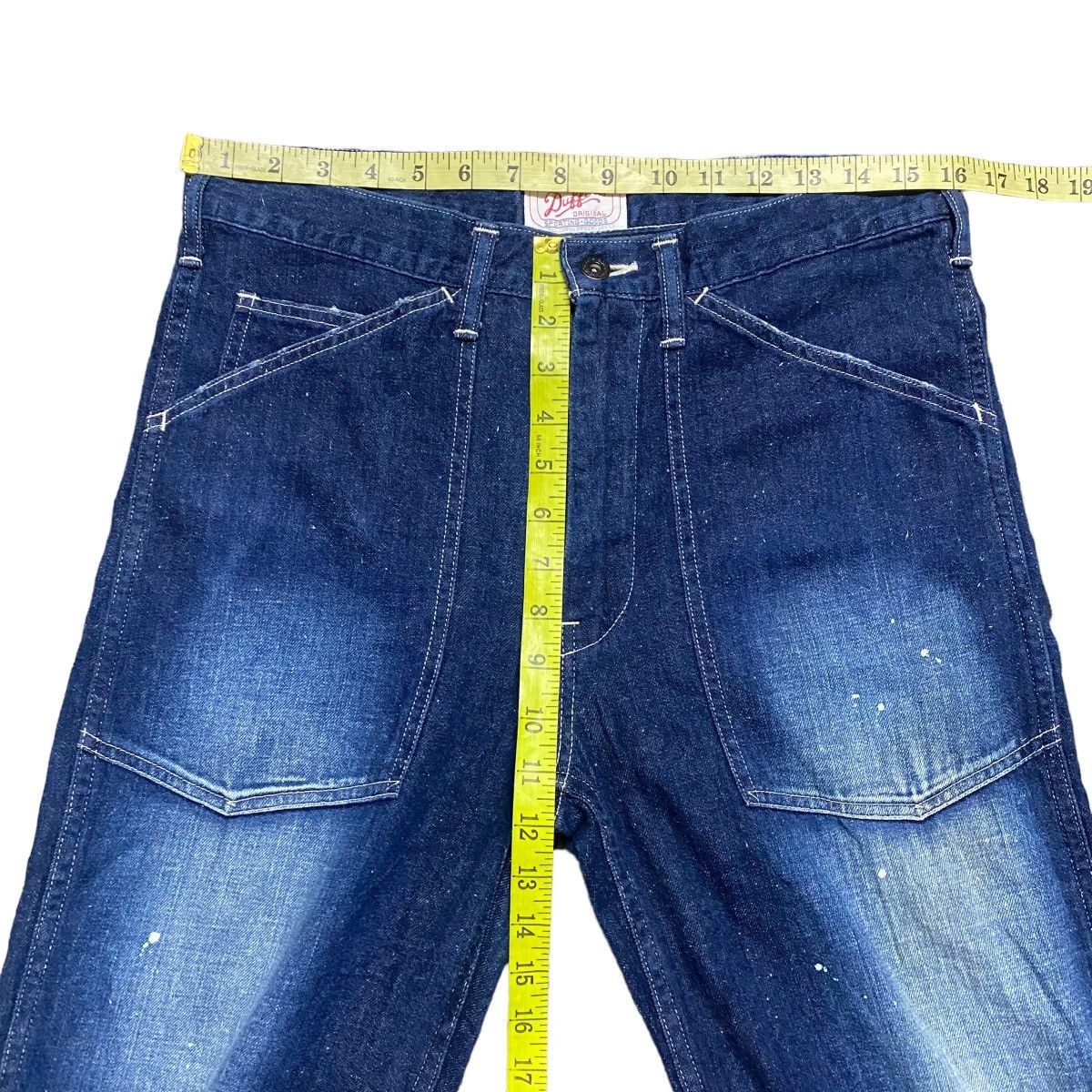 The Duffer of St.George Duffers USN Naval Denim Pants Size US 32 / EU 48 - 16 Thumbnail
