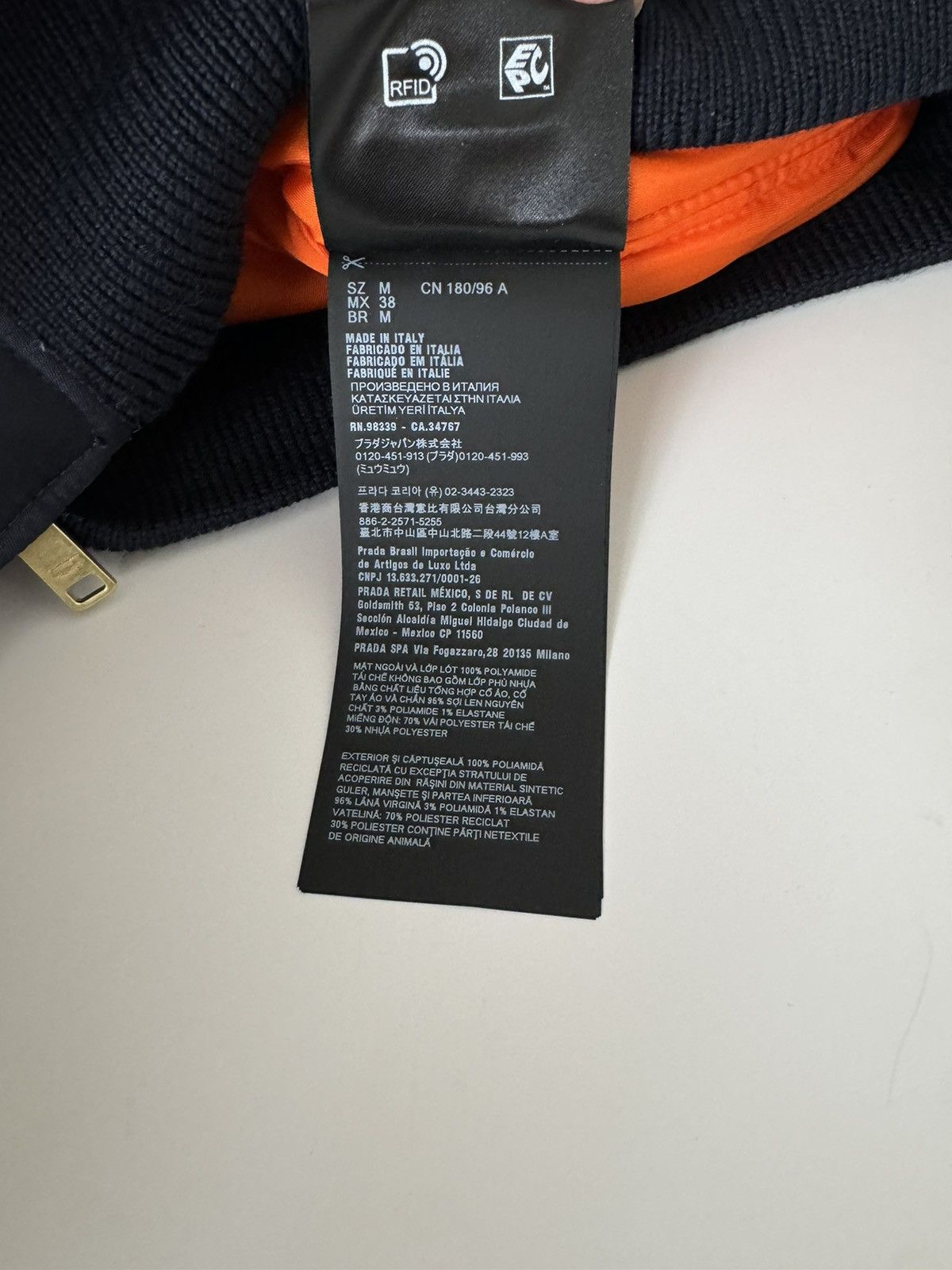 Prada Prada Re-Nylon bomber jacket Size US M / EU 48-50 / 2 - 12 Thumbnail