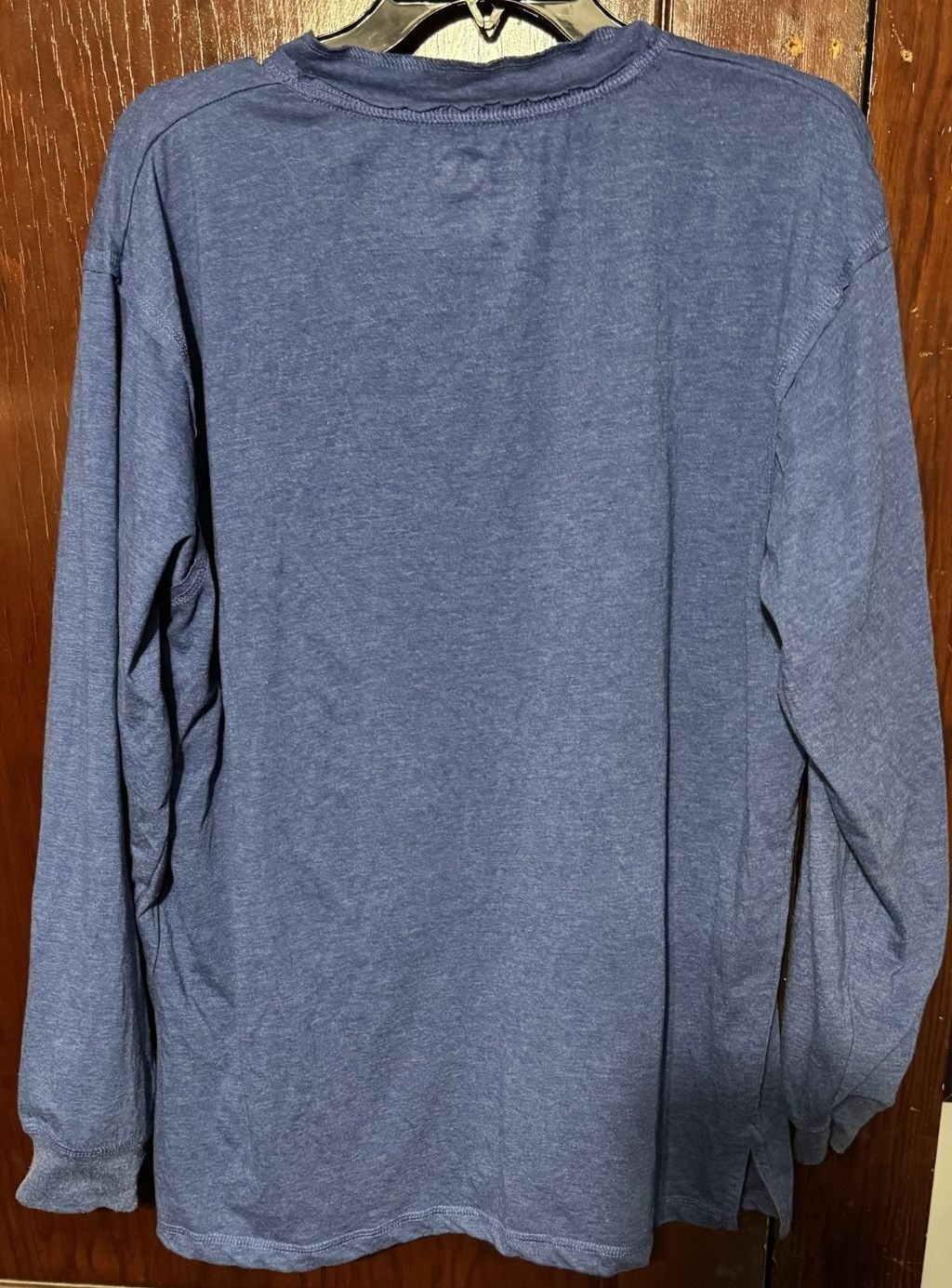 NFL Indianapolis Colts Distressed Henley L/S T-Shirt Men XL Blue Size US XL / EU 56 / 4 - 2 Thumbnail