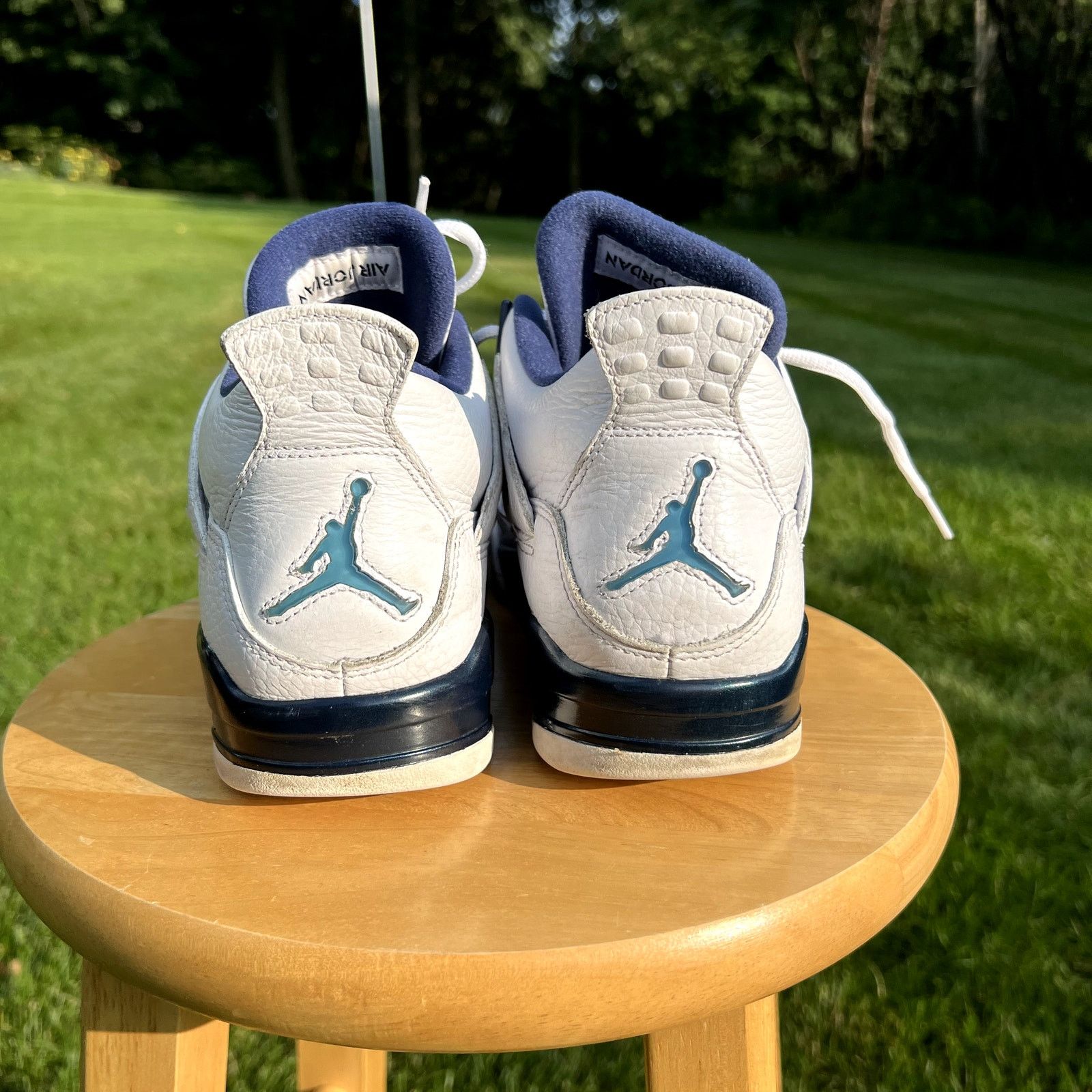 Jordan Brand × Nike Nike Air Jordan 4 Retro LS Columbia - Size 10 - Ships Now Size US 10 / EU 43 - 5 Thumbnail