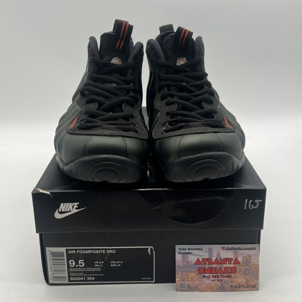 Nike Air Foamposite pro sequoia Size US 9.5 / EU 42-43 - 2 Thumbnail