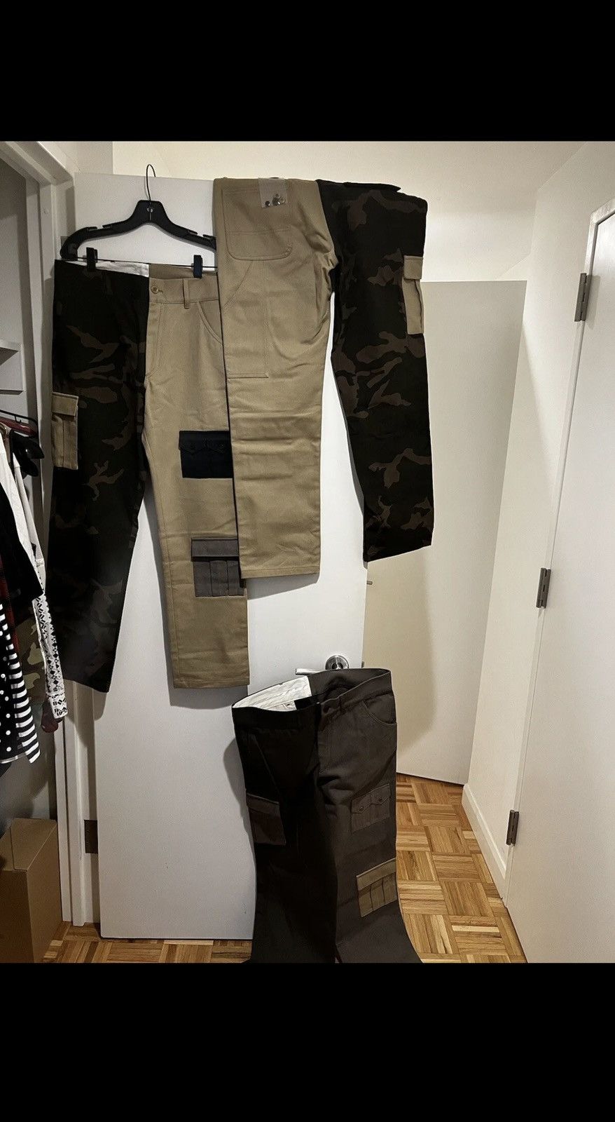 Gosha Rubchinskiy Gosha Rubchinskiy Split Camo Cargo pants Size US 32 / EU 48 - 5 Thumbnail