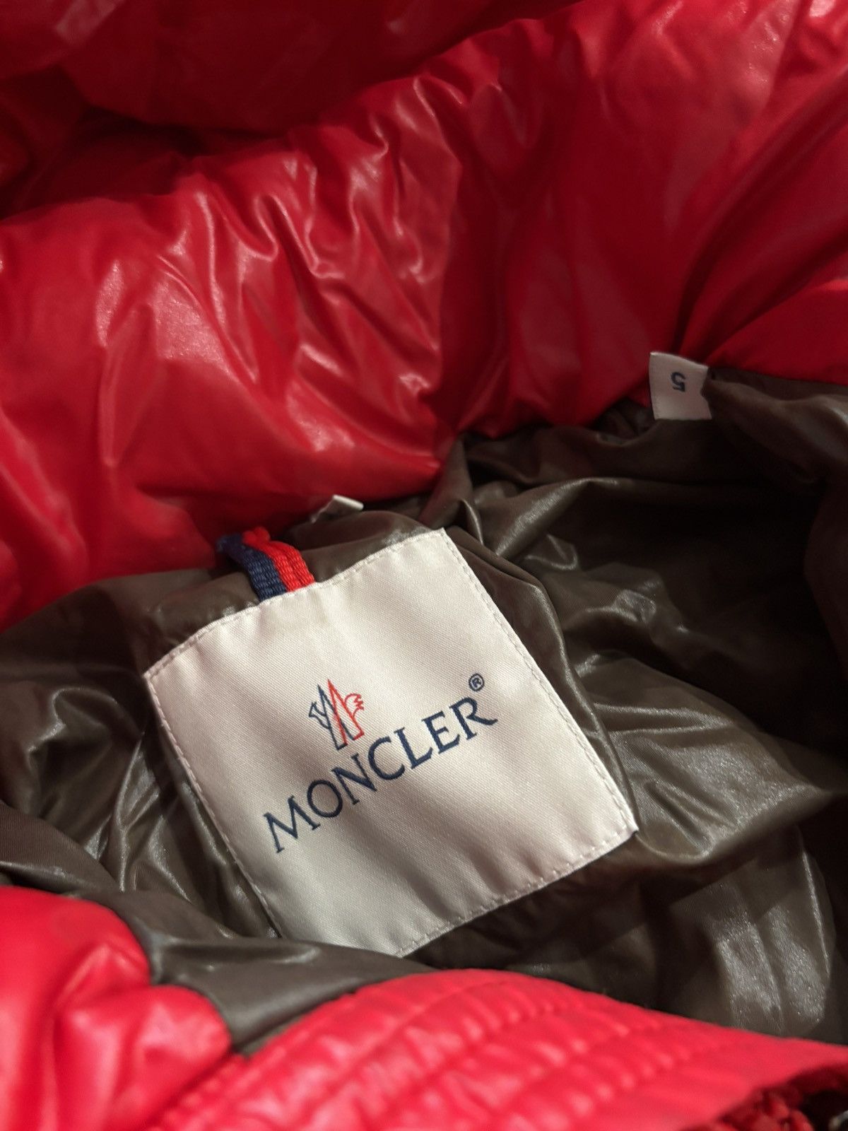 Moncler Red Maya Giubbotto Puffer Jacket Size US XL / EU 56 / 4 - 3 Thumbnail