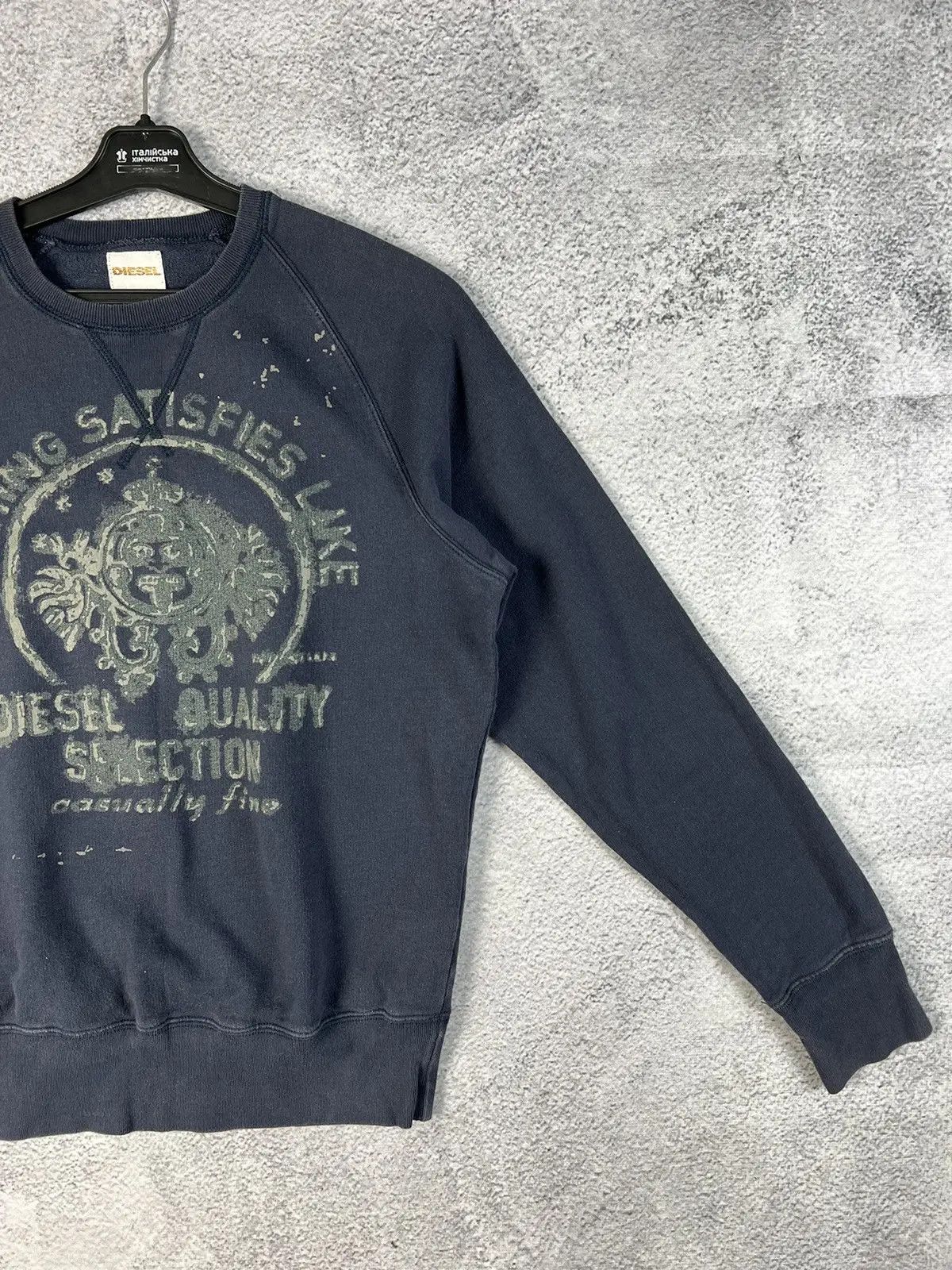 Diesel Vintage Diesel streetwear sweatshirt Size US S / EU 44-46 / 1 - 4 Thumbnail