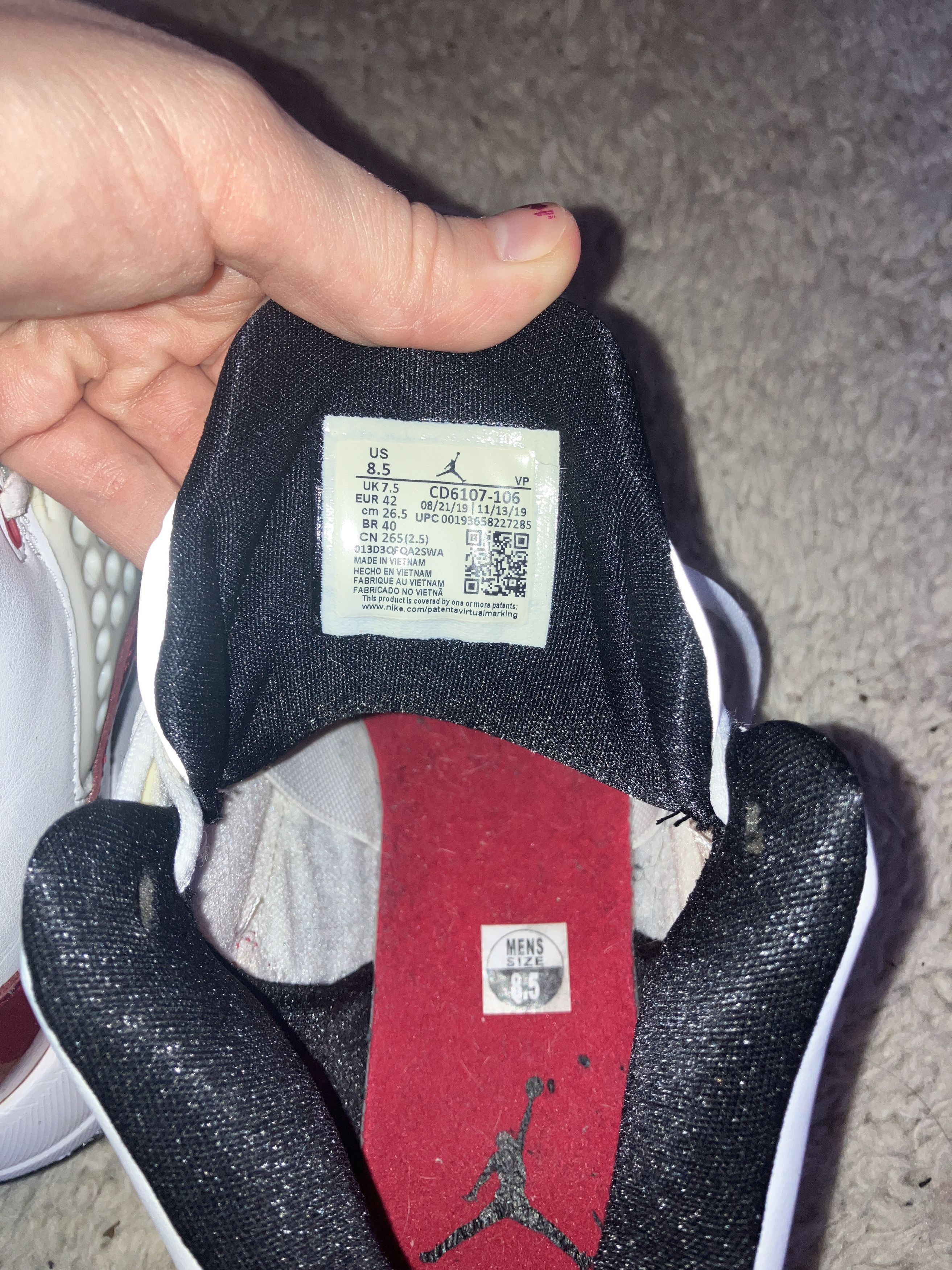 Jordan Brand Original Jordan Maxin 200 Size US 8.5 / EU 41-42 - 6 Thumbnail