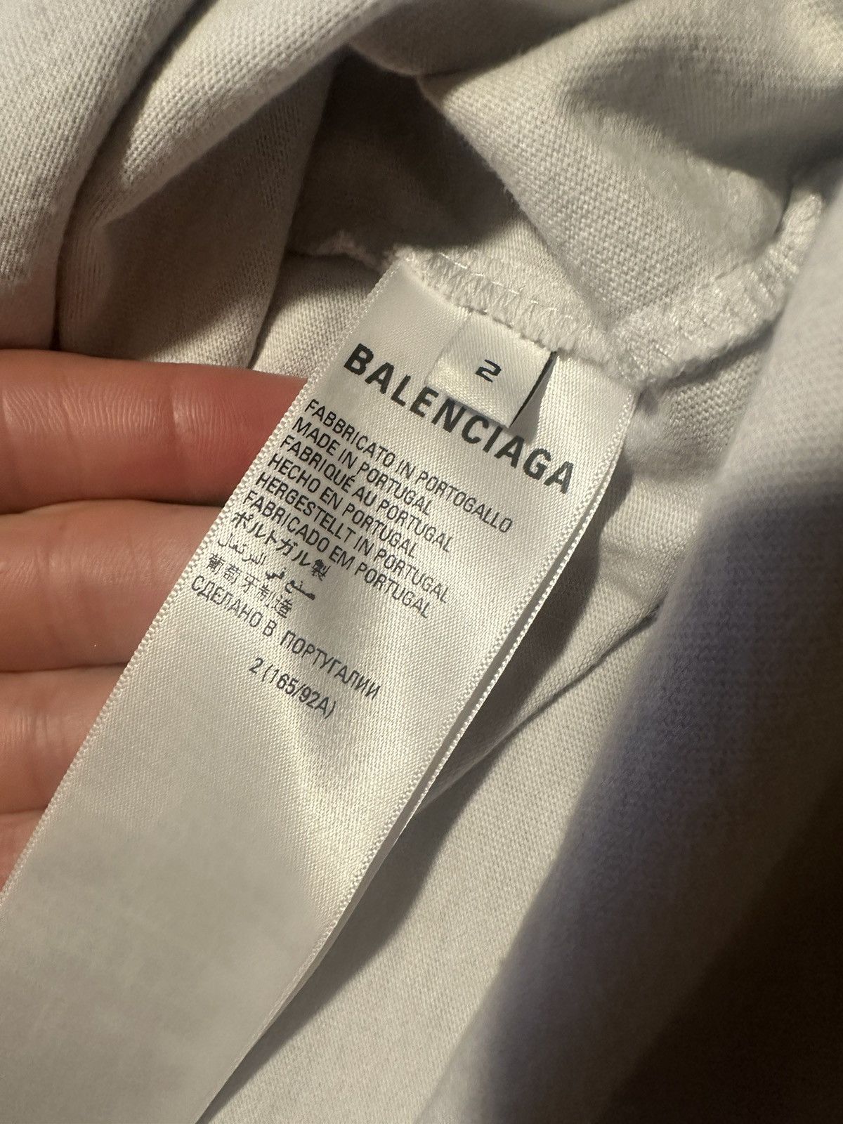 Balenciaga Balenciaga Metallica Print Oversized Shirt Size US L / EU 52-54 / 3 - 5 Thumbnail