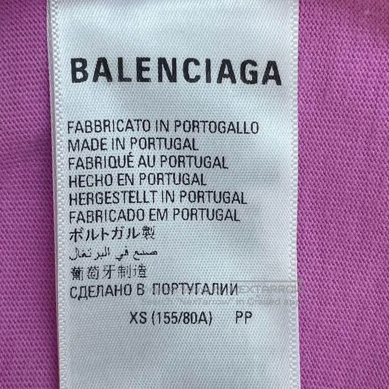 Balenciaga Balenciaga Letter Logo Printed Round Neck Short Sleeve Size XS / US 0-2 / IT 36-38 - 8 Thumbnail