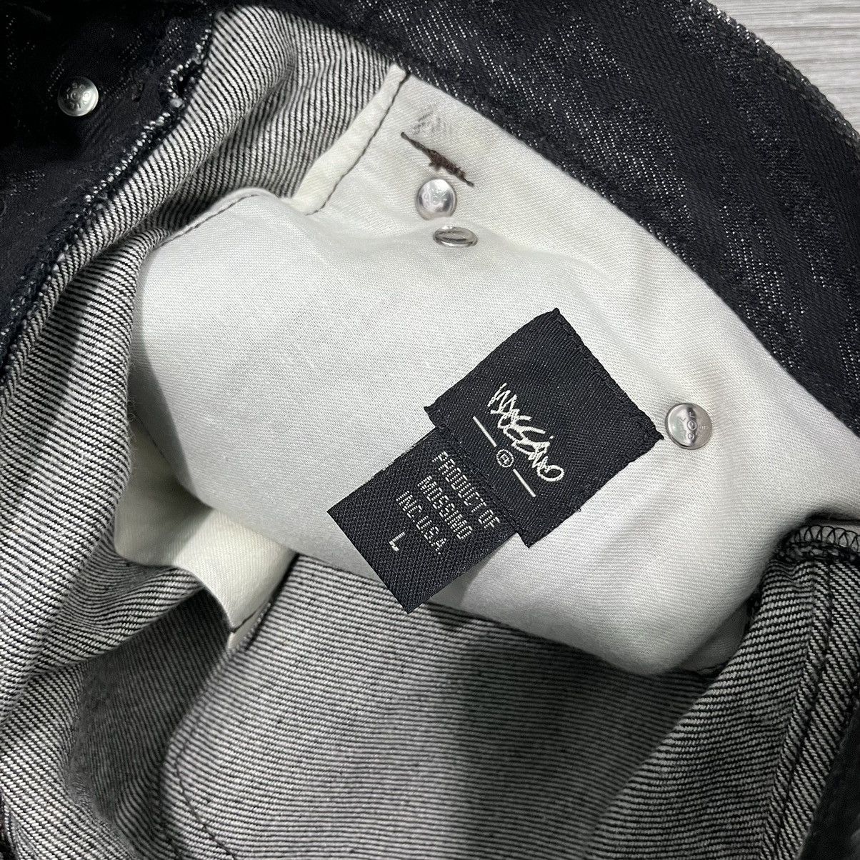 Mossimo × Vintage MOSSIMO Snake Skin Denim Pant Size US 28 / EU 44 - 11 Thumbnail