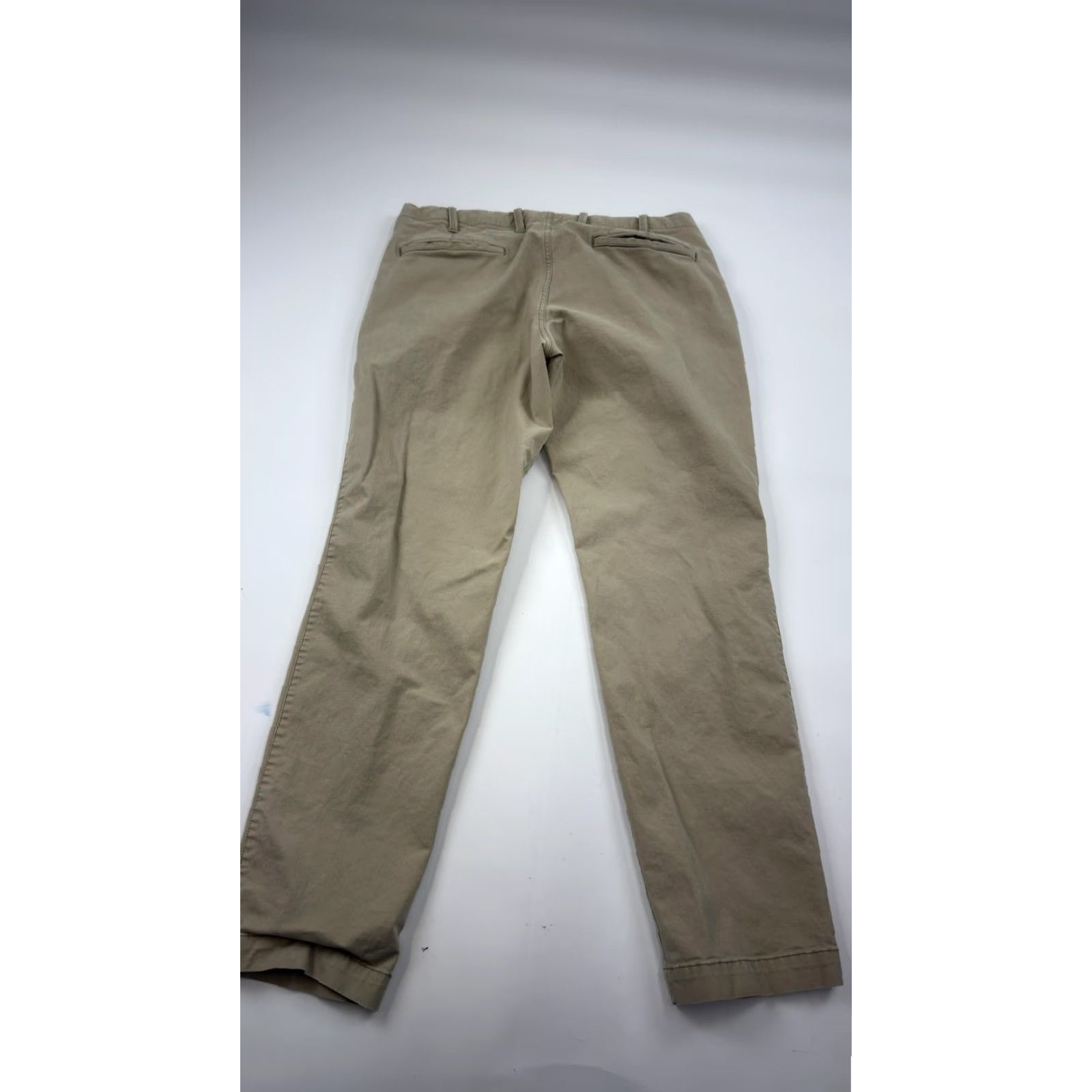 Gap GAP Pants Mens 36x32 Beige Slim Fit Chino Casual Stretch Cotton Blend Trousers Size US 36 / EU 52 - 6 Thumbnail