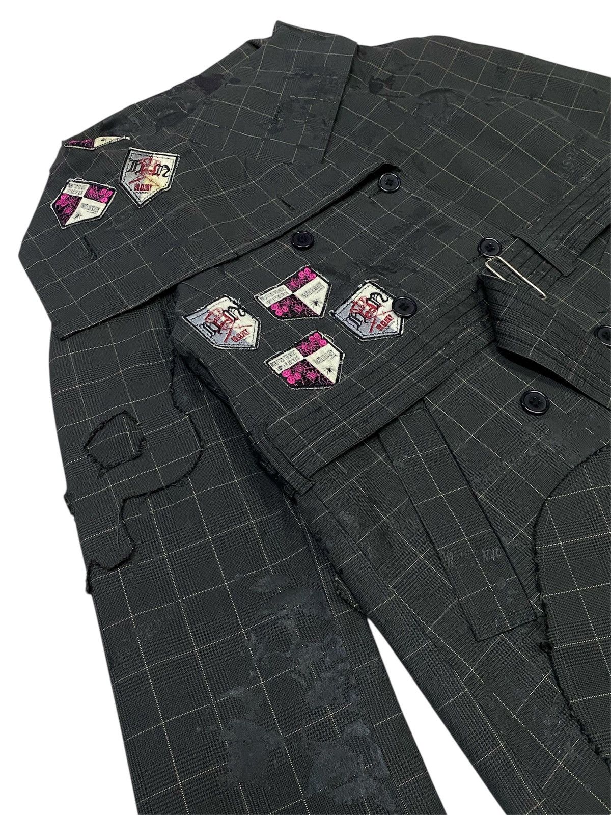 If Six Was Nine × Japanese Brand × Seditionaries H.Naoto Anarchyism For Plus Cotton Punk Jacket Size M / US 6-8 / IT 42-44 - 6 Thumbnail