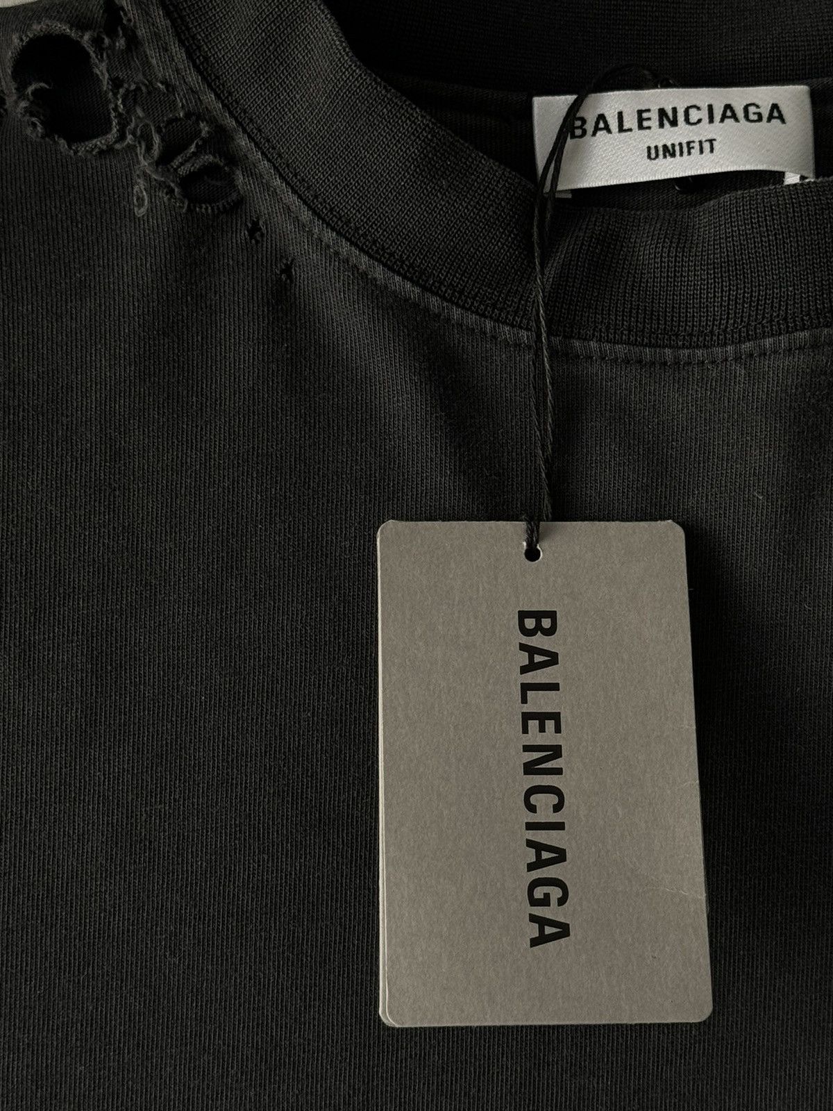 Balenciaga Balenciaga 3B Sports Icon Repaired T-Shirt Size US XL / EU 56 / 4 - 13 Thumbnail