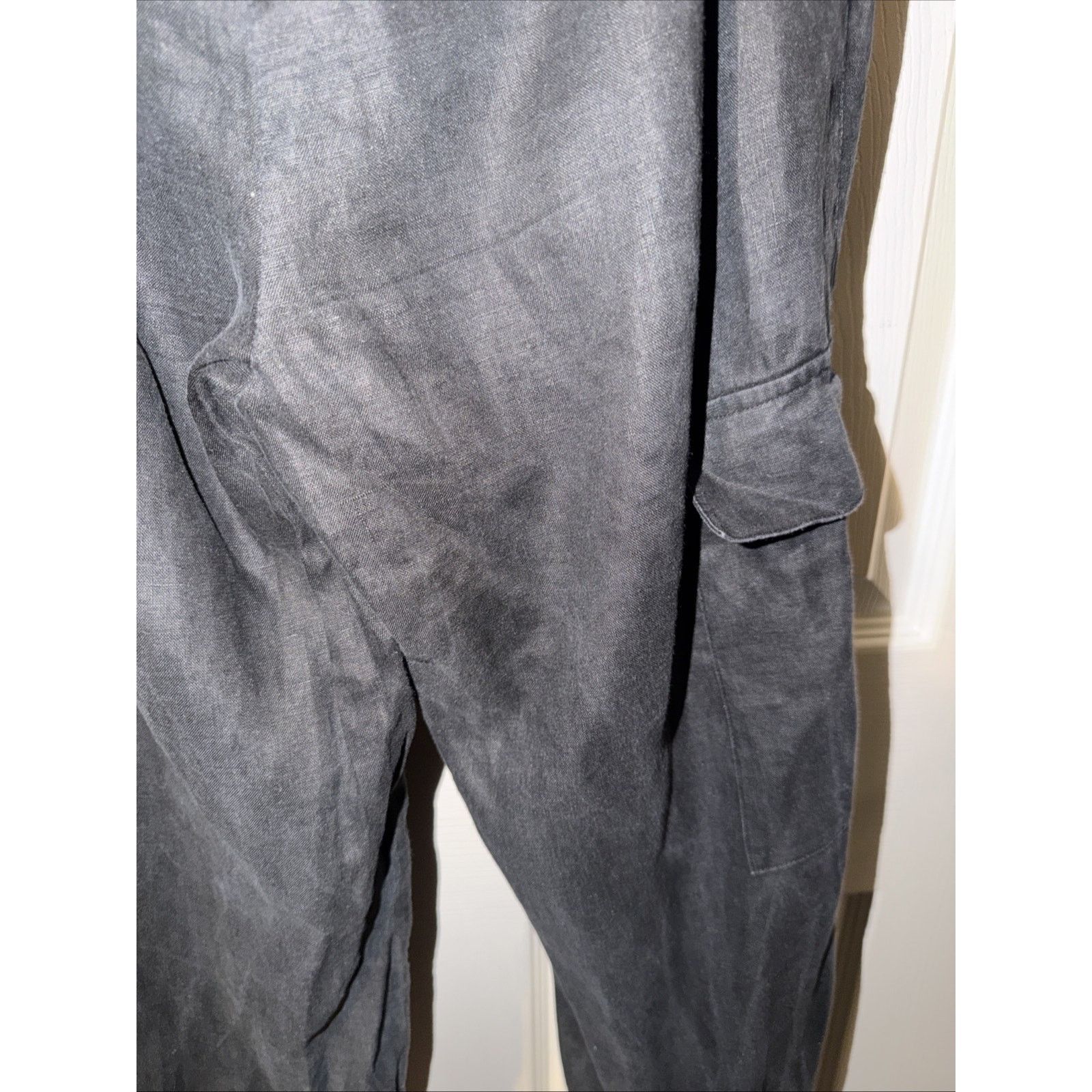UNIK International Inc. INC International Concepts Womens Black Cargo Pants, Size 4 Size 27" / US 4 / IT 40 - 8 Thumbnail