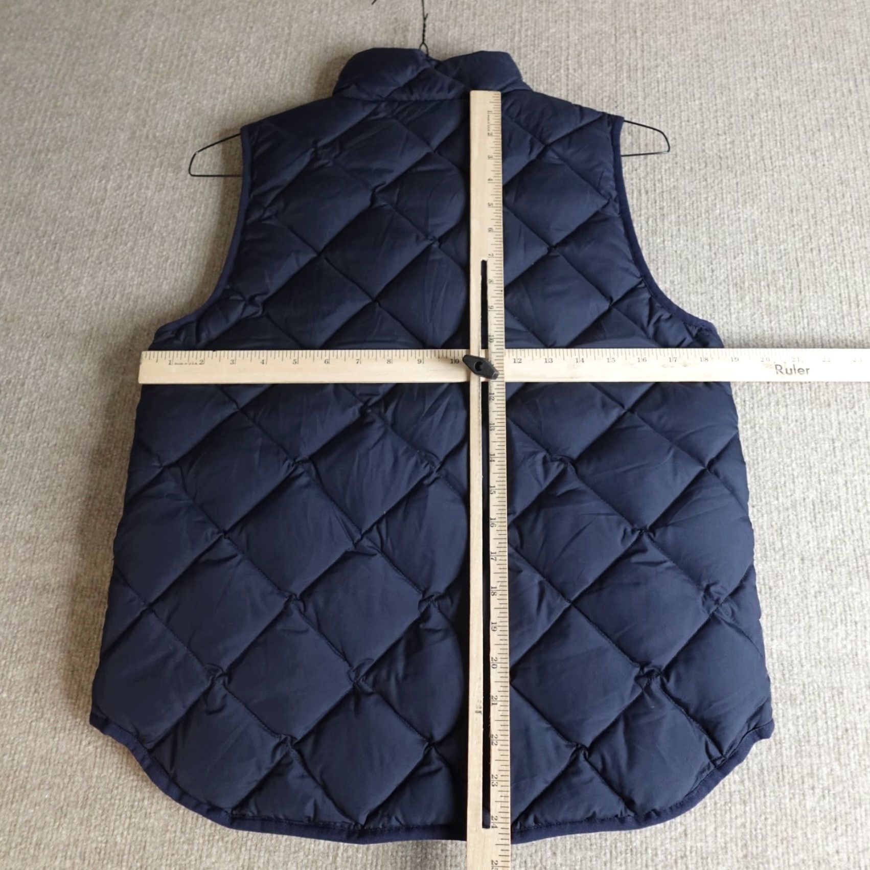 J.Crew J.Crew Vest Womens Blue Down Filled Quilted Full Zip Puffer Excursion Short Regular Size S Size S / US 4 / IT 40 - 4 Thumbnail