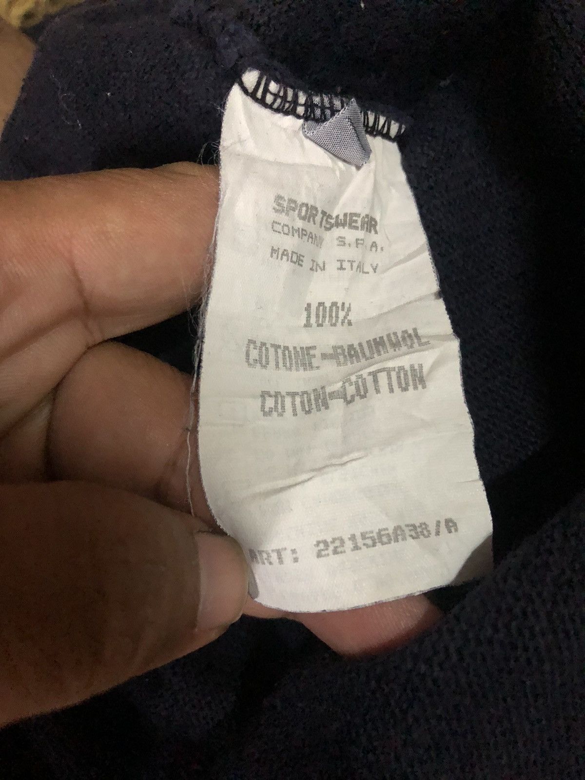 Stone Island Vintage 1995 Stone Island Sweatshirt Size US L / EU 52-54 / 3 - 4 Thumbnail