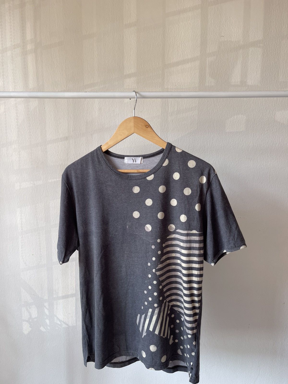 Y's for Men × Yohji Yamamoto 2000s Ys For Men Yohji Yamamoto Tee Size US M / EU 48-50 / 2 - 2 Thumbnail
