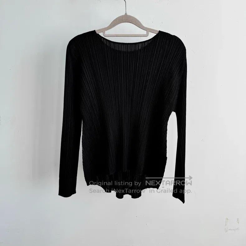 Issey Miyake Issey Miyake Black Long Sleeve Size XXL / US 16-18 / IT 52-54 - 1 Thumbnail