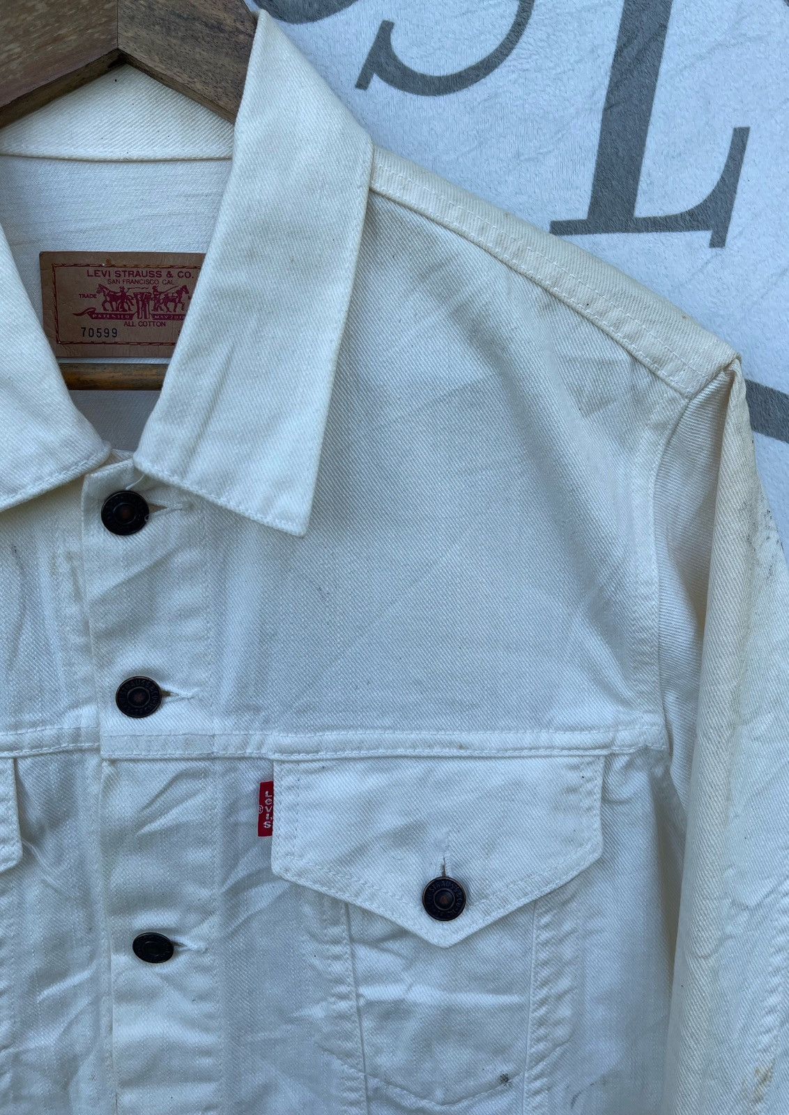 Levi's 🔥Vintage Levi's Denim Trucker Jacket Size US M / EU 48-50 / 2 - 9 Thumbnail