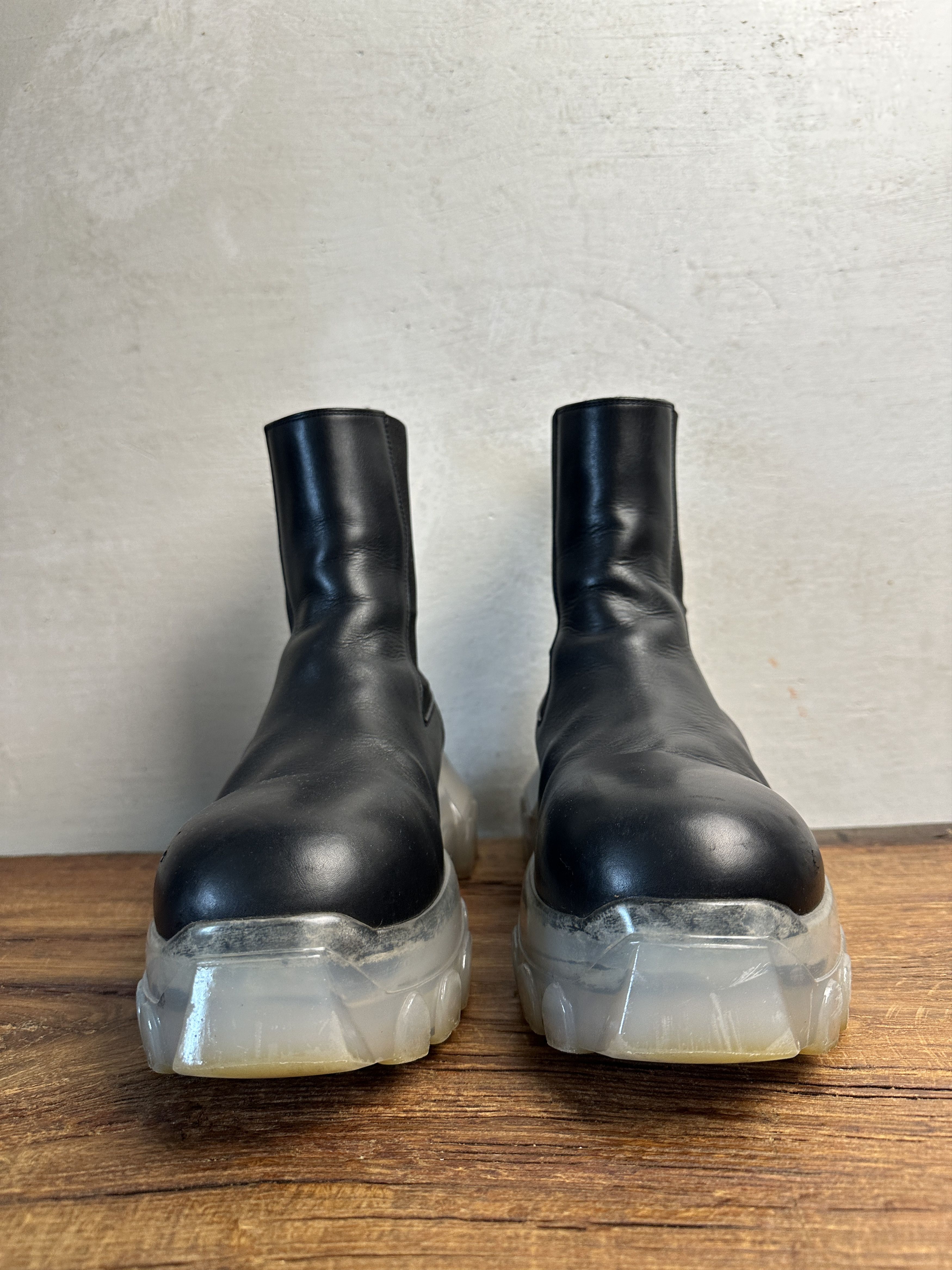 Rick Owens Rick Owens Rick Owens Bozo Beatle Tractor Boots Size US 10 / IT 40 - 6 Thumbnail