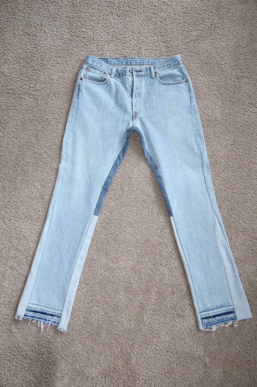 JEANIUS BAR ATELIER LIGHT BLUE FLARE DENIM