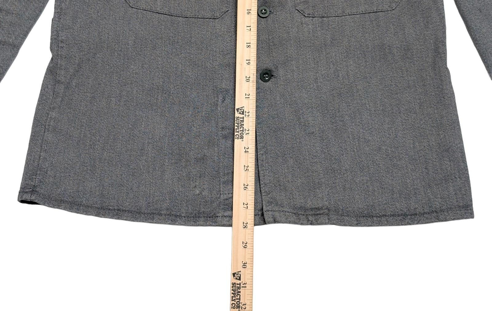 Vintage Swiss Army Denim Twill Work Shirt Shacket Size 52 - Medium Size US L / EU 52-54 / 3 - 4 Thumbnail