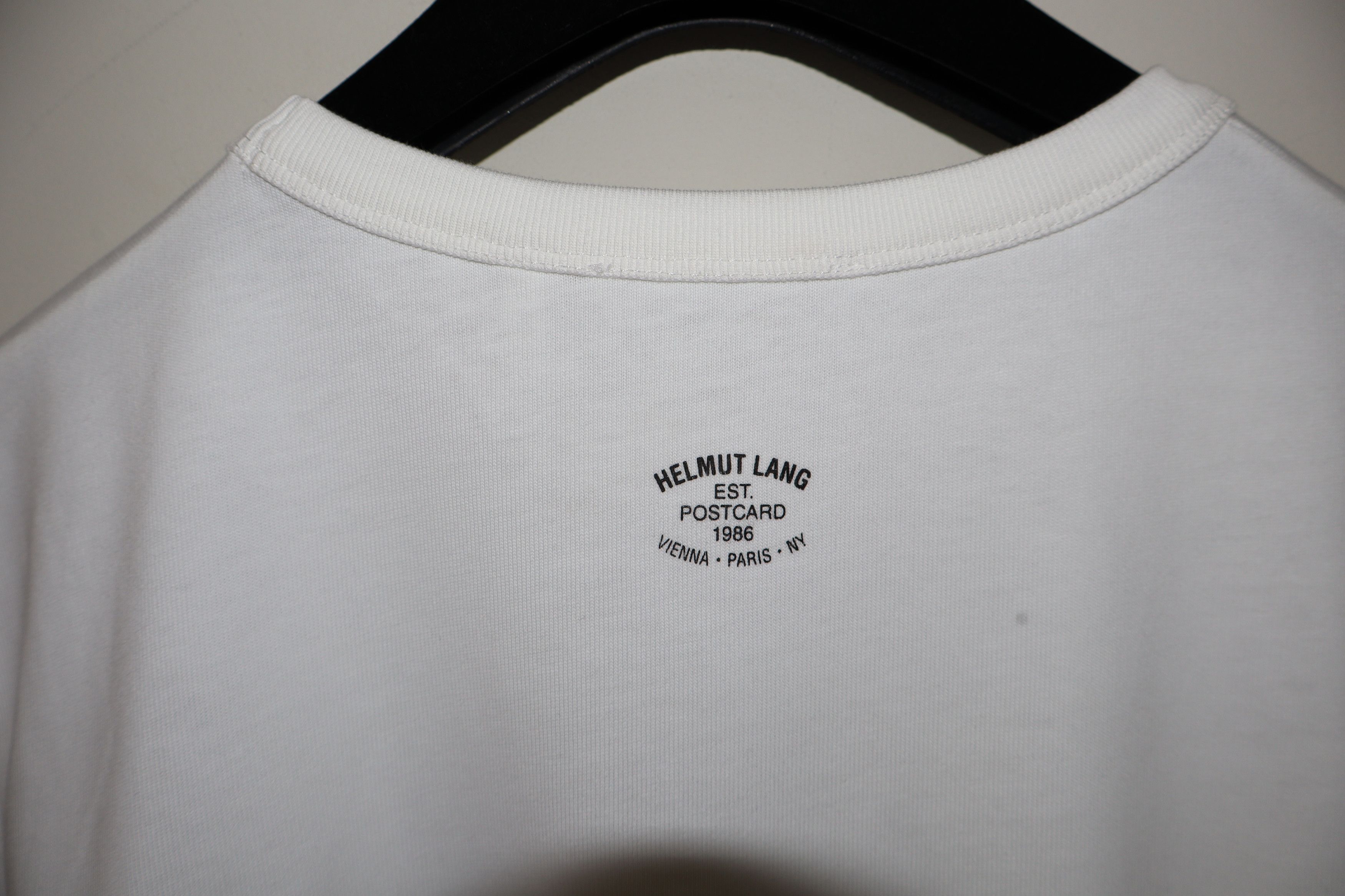 Helmut Lang With love t-shirt Size L / US 10 / IT 46 - 5 Thumbnail