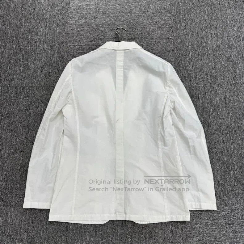 Hermes Hermes Solid Color White Blazer. Size US L / EU 52-54 / 3 - 2 Thumbnail