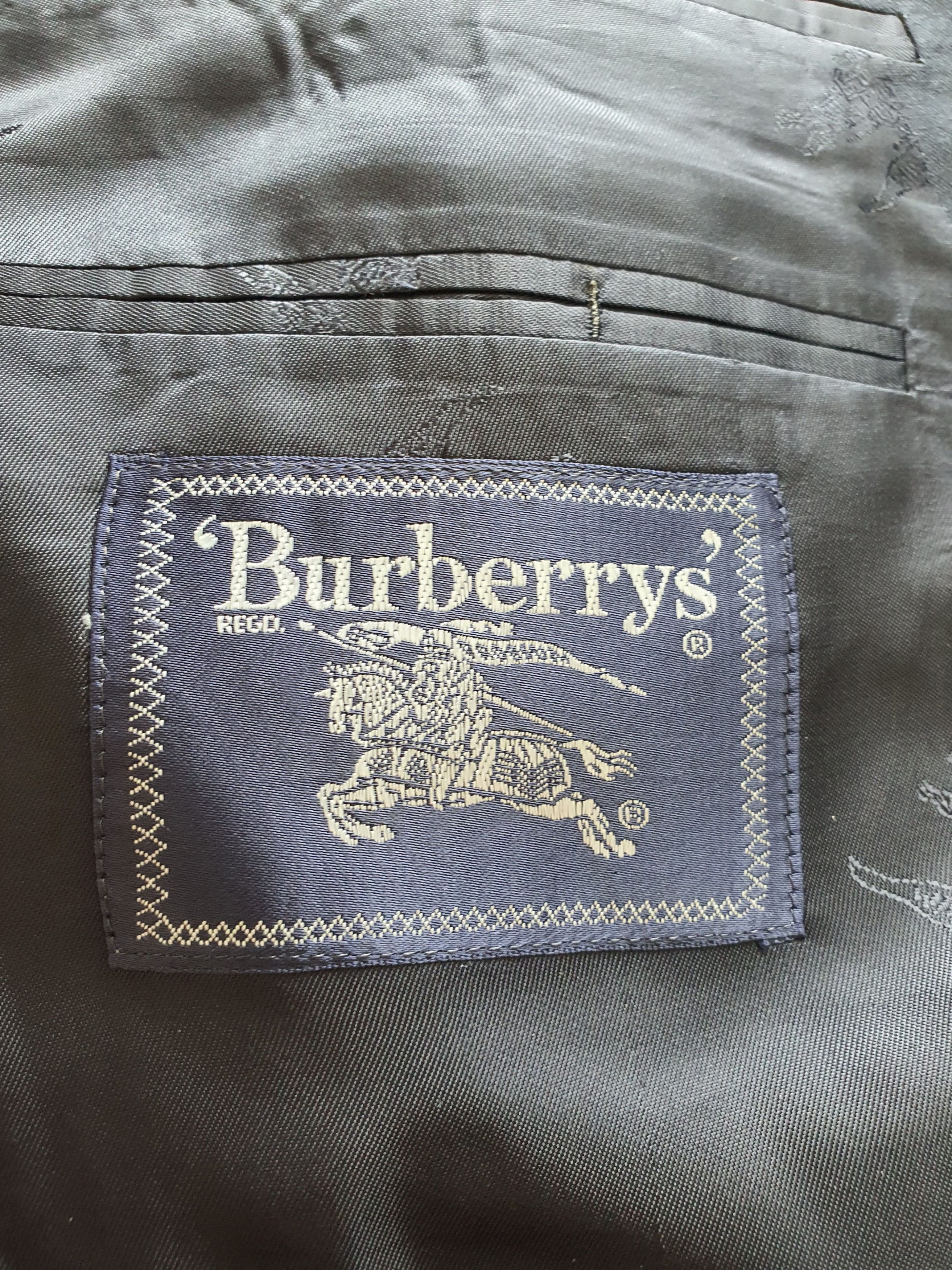 Burberry Prorsum 'BURBERRYS' - Double Breasted (6x2) Sports Coat Suit Jacket Size 48R - 6 Thumbnail